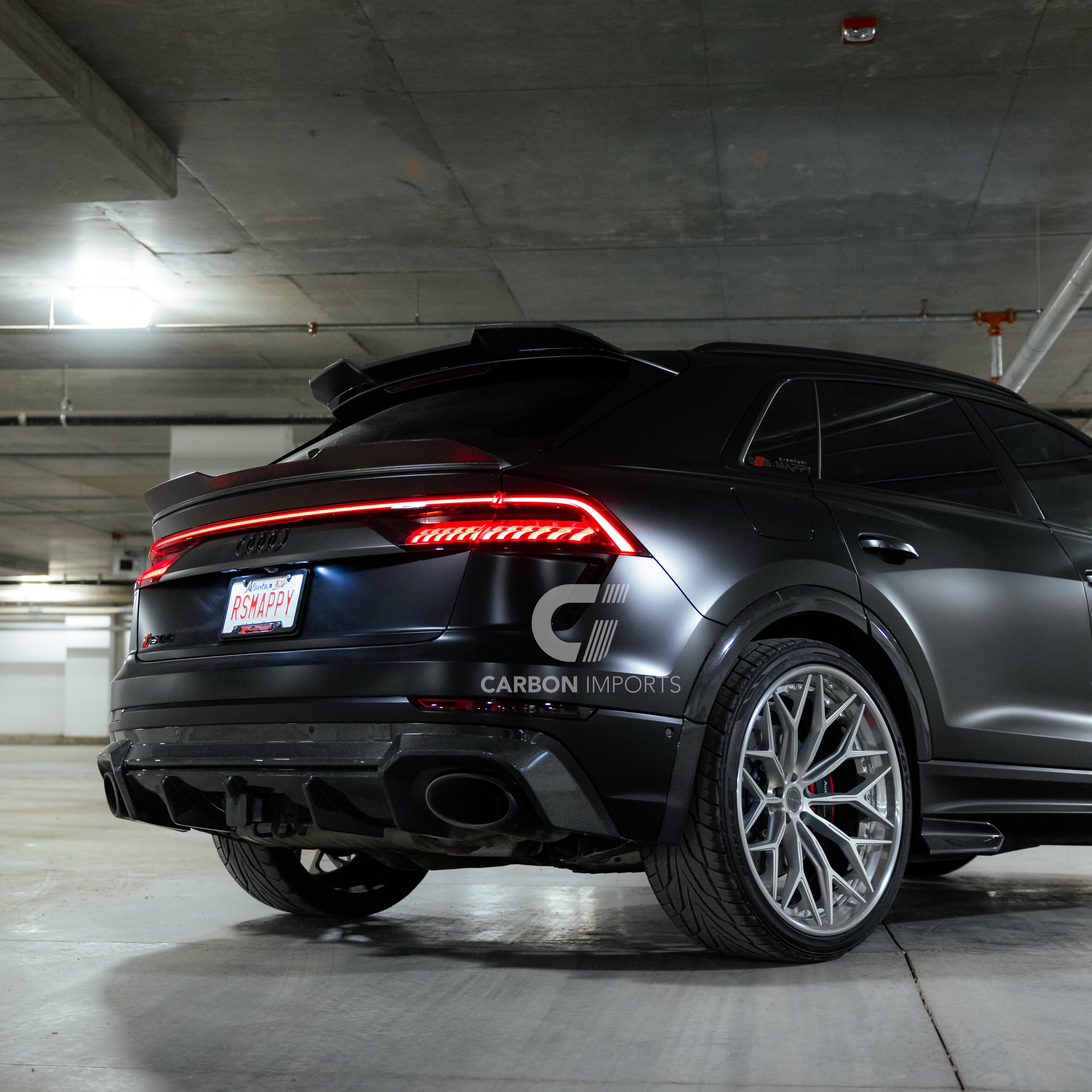 Audi RSQ8 Carbon Fiber Roof Spoiler 2020-2024