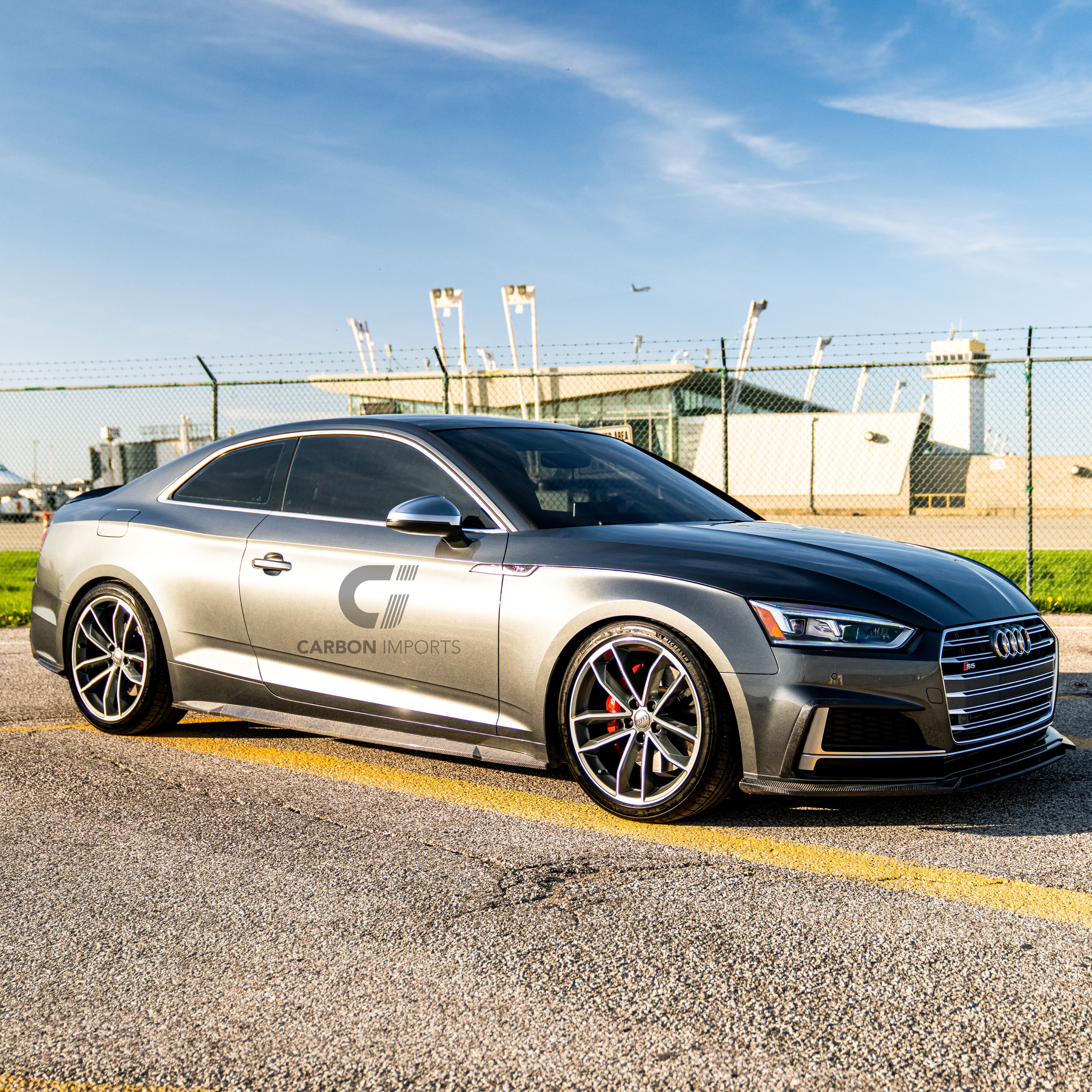 Audi S5/A5 B9 Carbon Fiber Front Lip 2017-2019