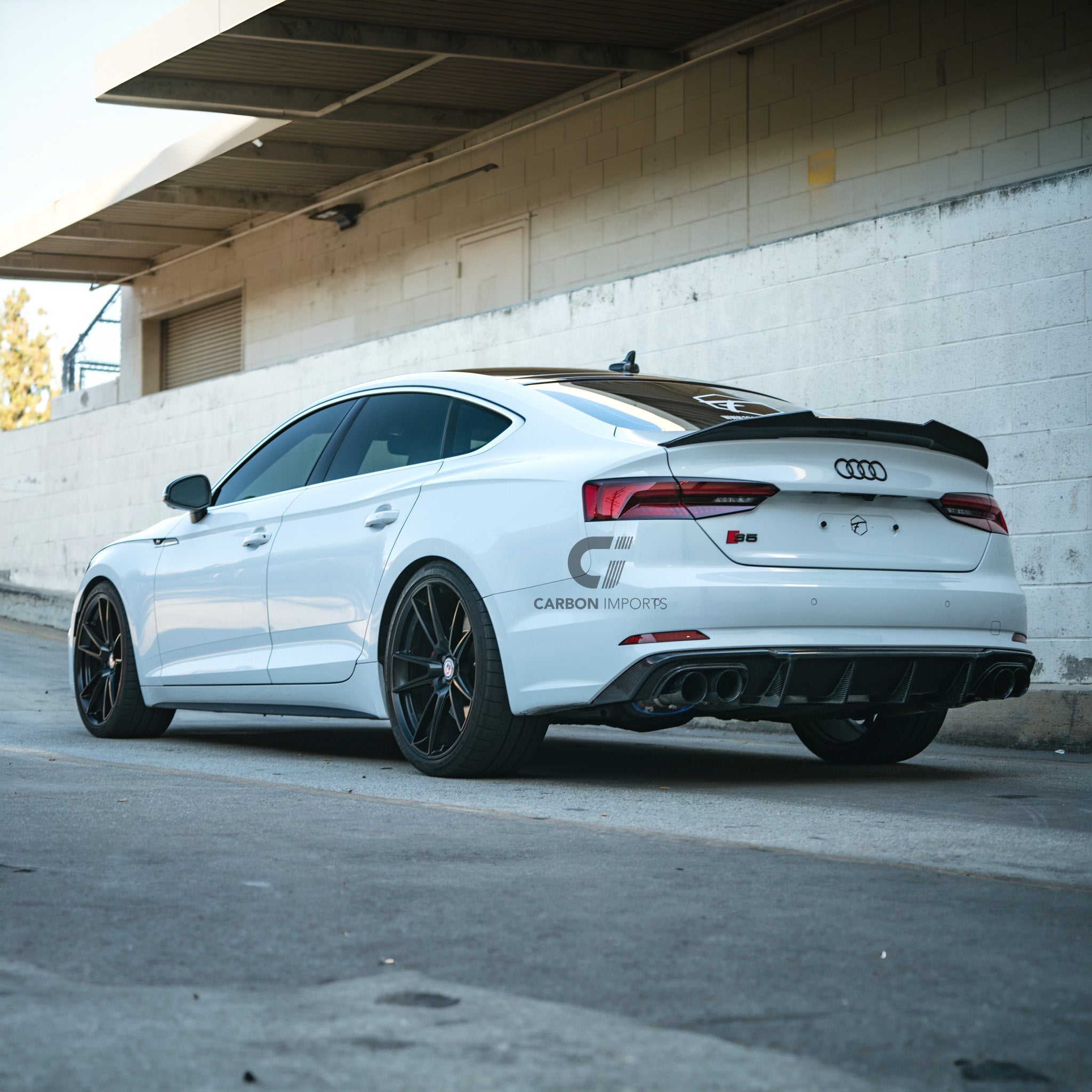 Audi S5/A5 S-Line B9 Carbon Fiber Rear Diffuser 2017-2019