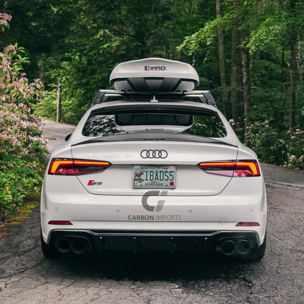 Audi A5/S5/RS5 B9/B9.5 Carbon Fiber Roof Spoiler 2017-2025 V1