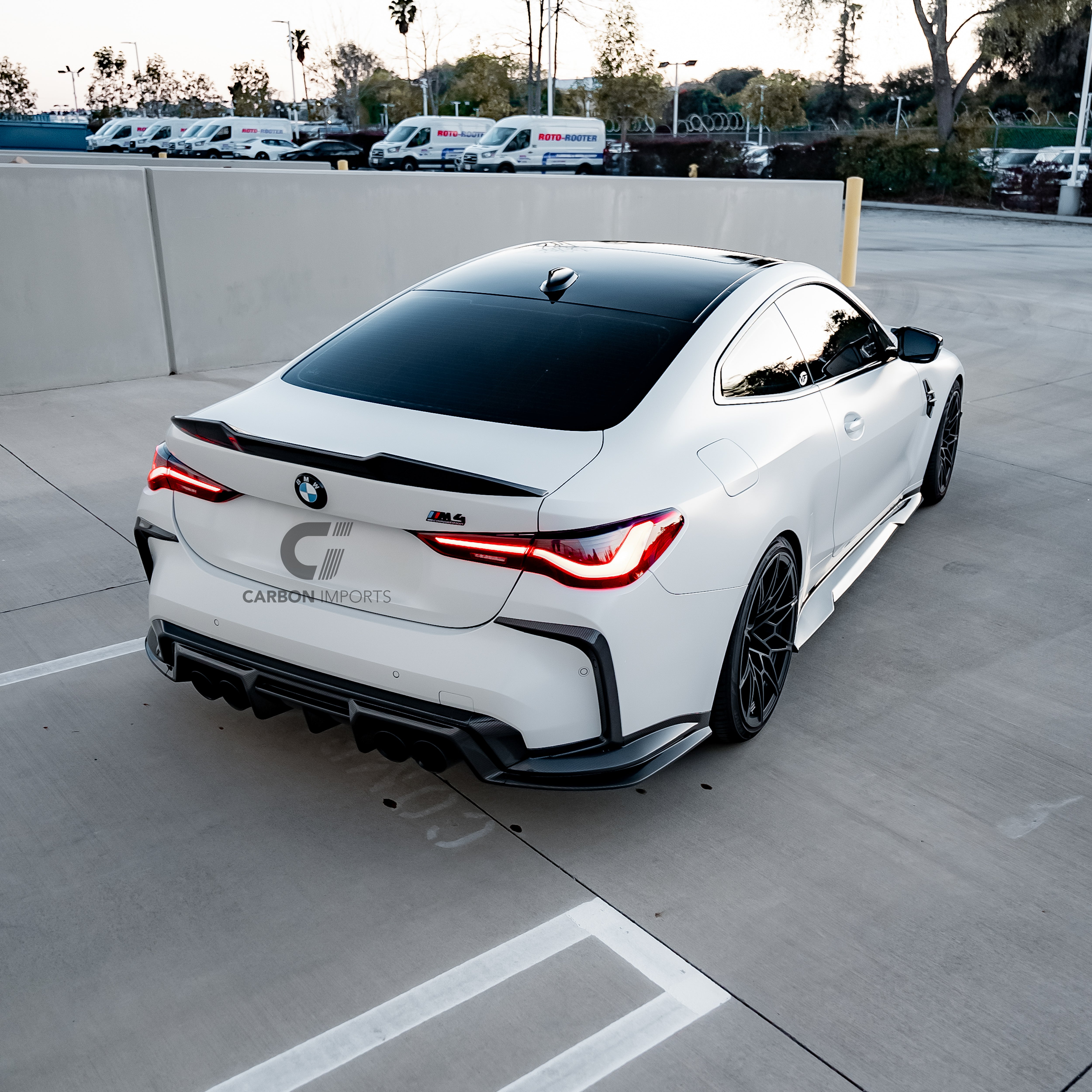 BMW M3/M4 G80/G81/G82/G83 Carbon Fiber Rear Diffuser 2020-2026