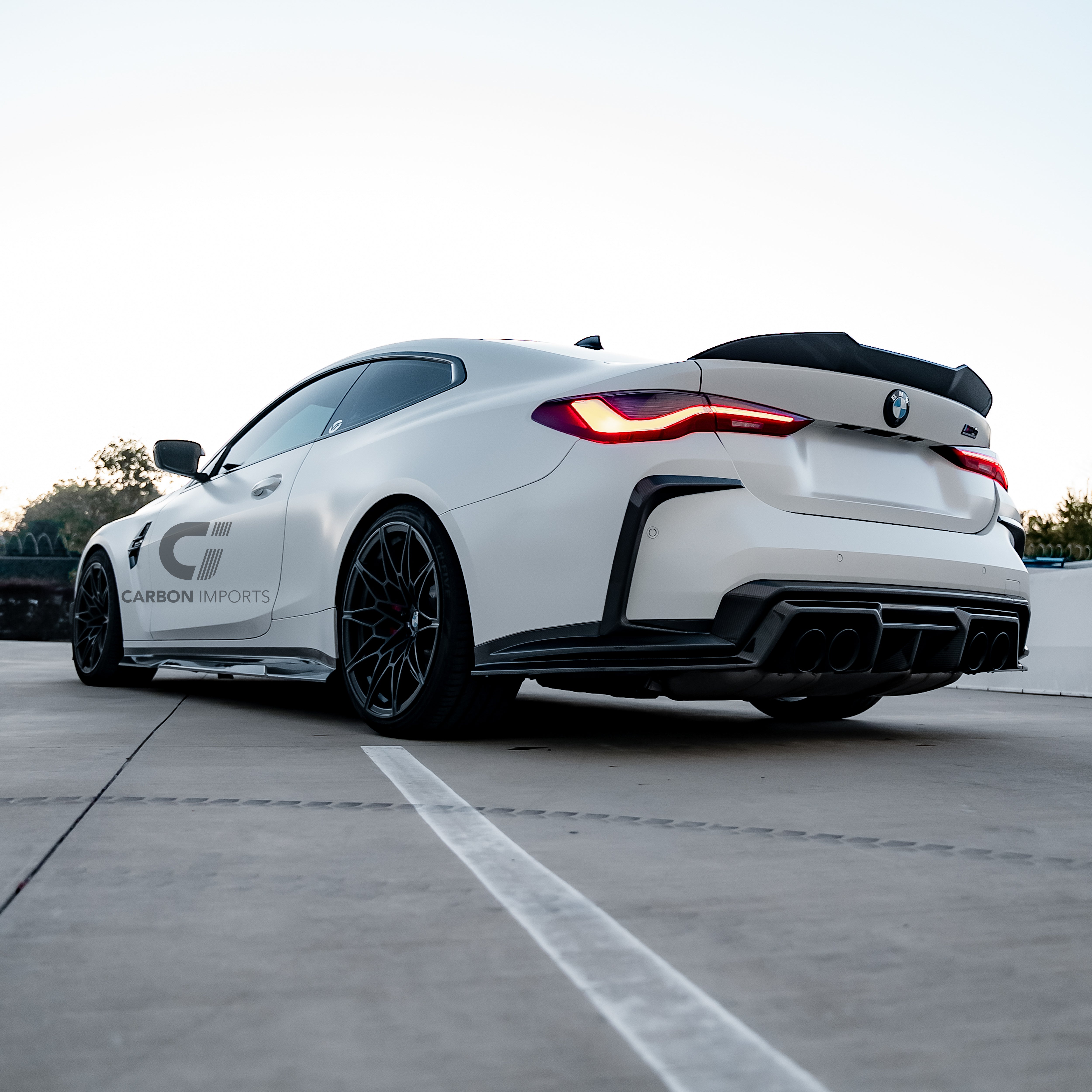 BMW M3/M4 G80/G81/G82/G83 Carbon Fiber Rear Diffuser 2020-2026