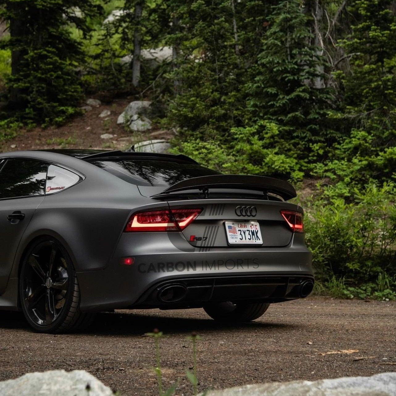 Audi RS7 C7/C7.5 Carbon Fiber Roof Spoiler 2012-2018