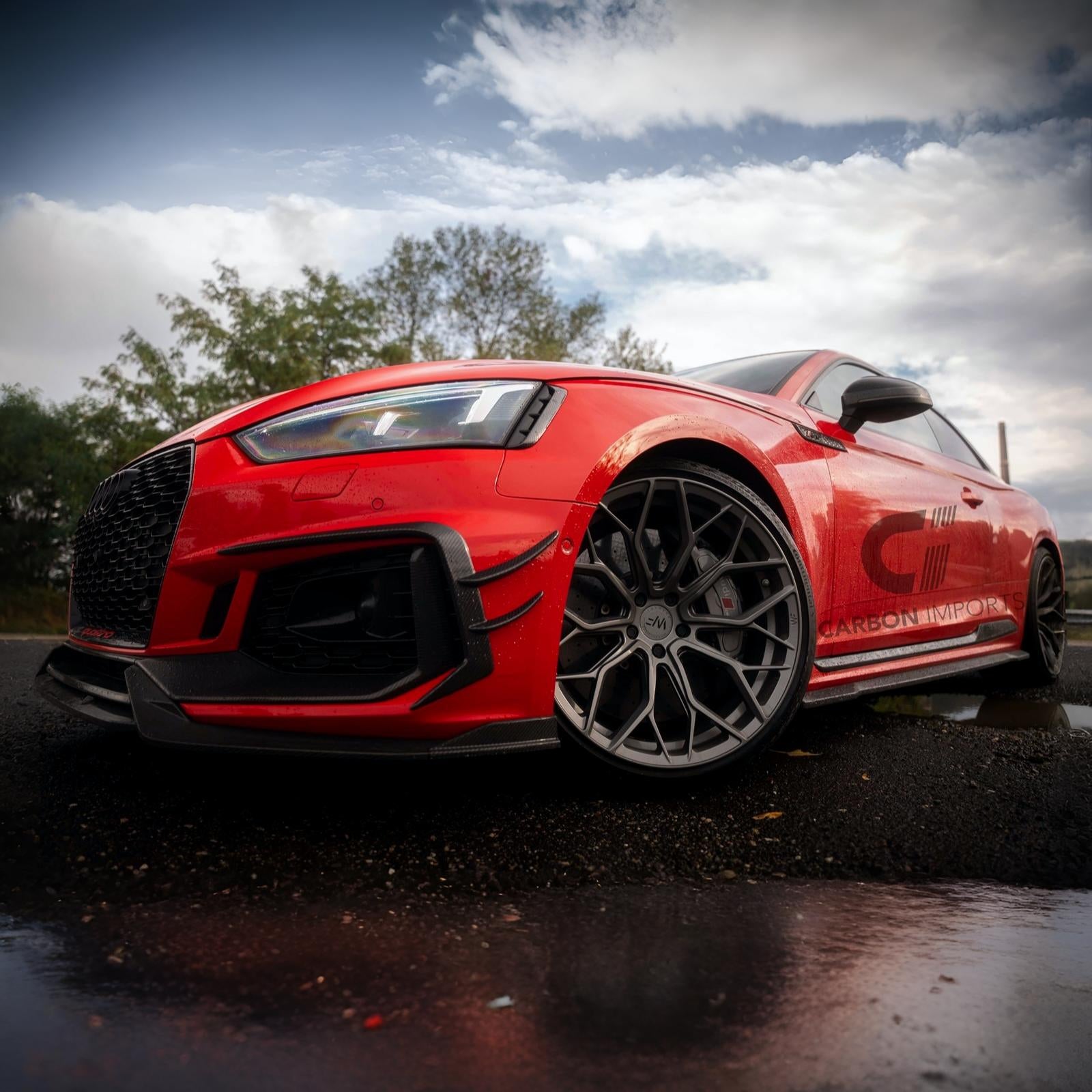 Audi RS5 B9 Carbon Fiber Side Skirts 2017-2019