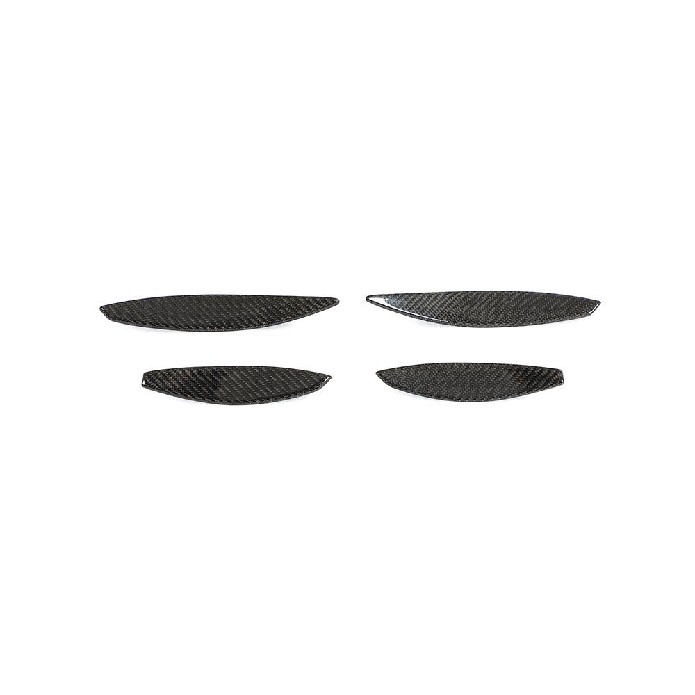 Audi RS5 B8.5 Carbon Fiber Front Bumper Canards 2013-2016