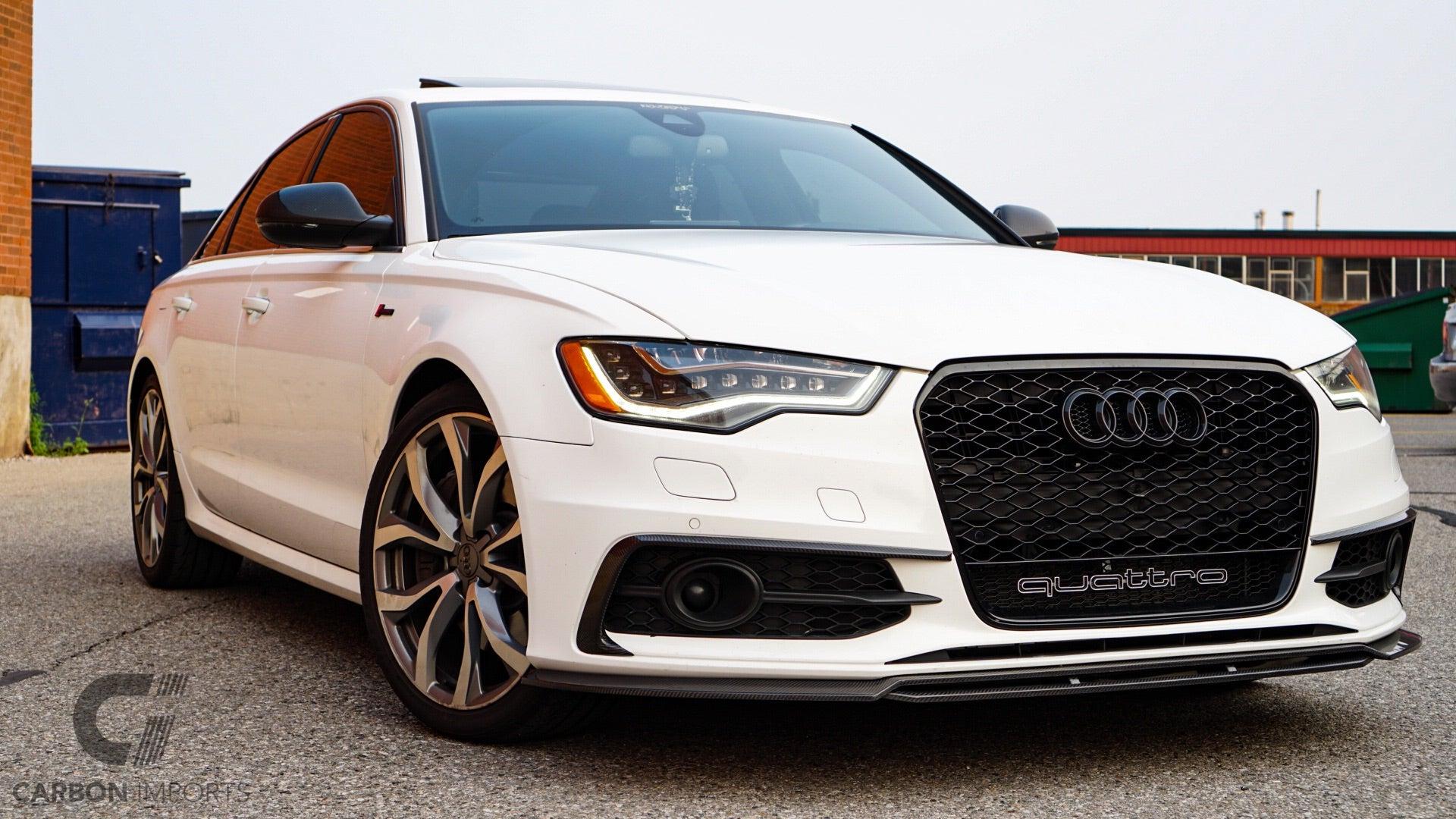 Audi S6/A6 S-Line C7 Carbon Fiber Fog Canards 2012-2015