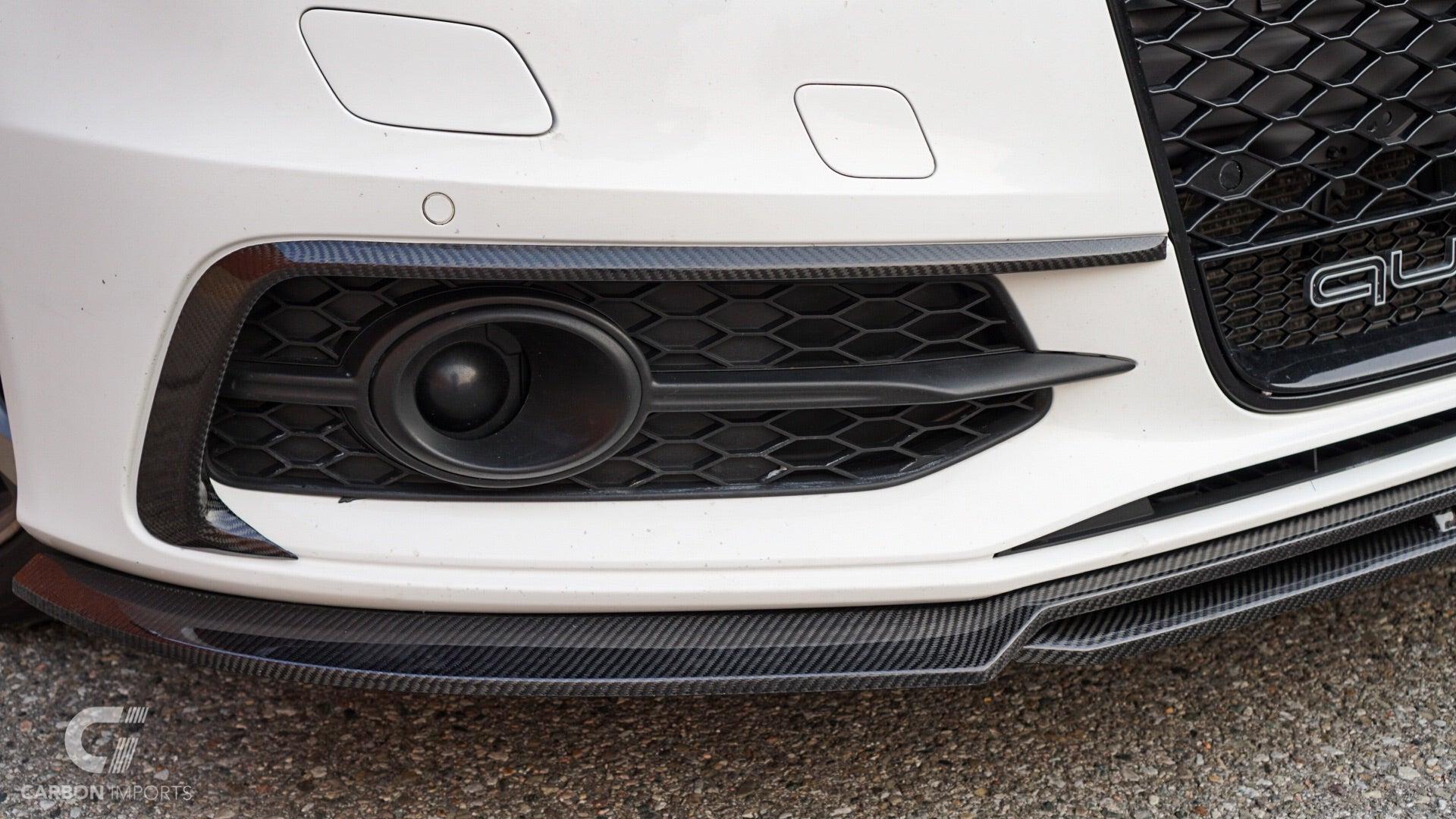 Audi S6/A6 S-Line C7 Carbon Fiber Fog Canards 2012-2015