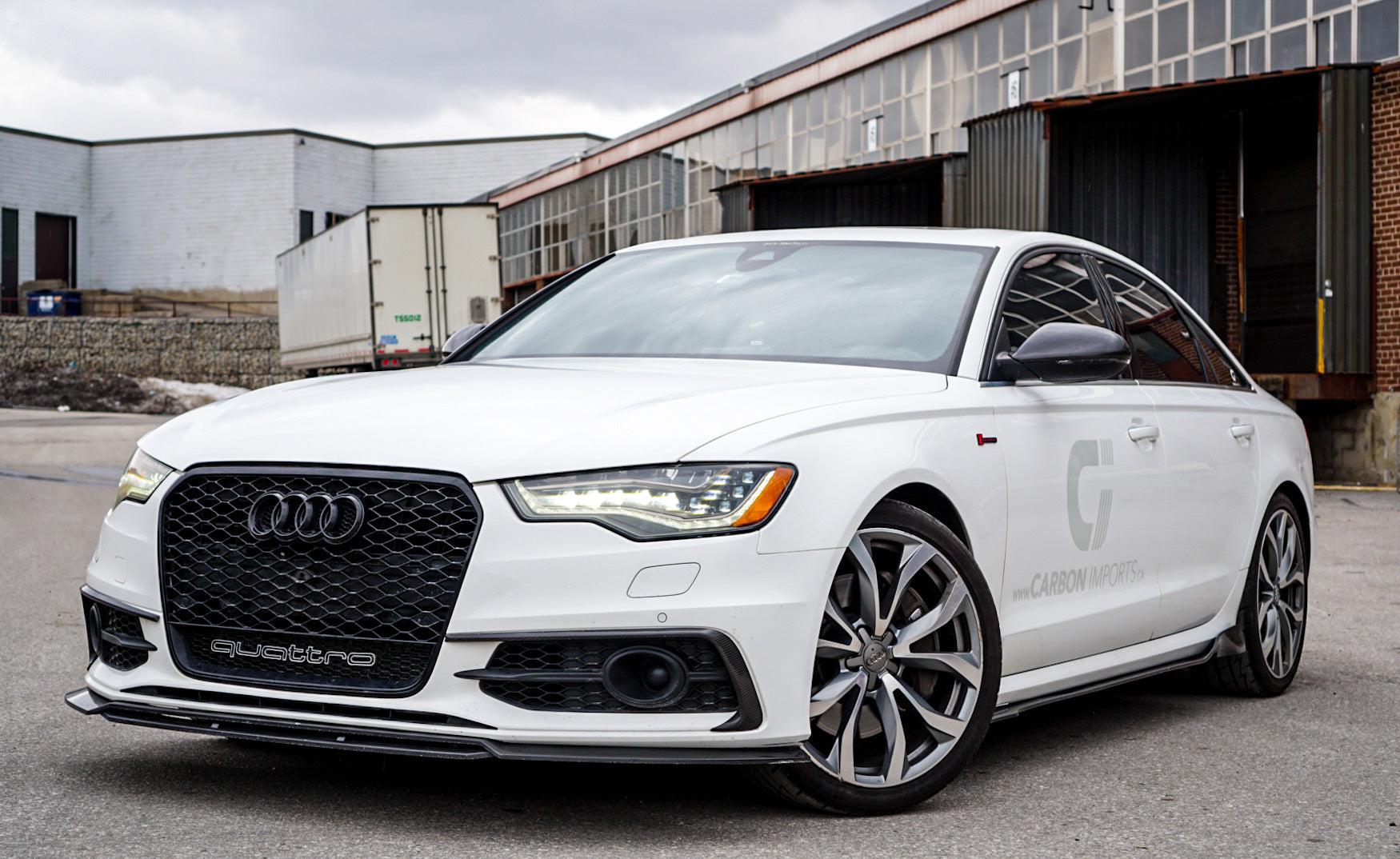 Audi S6/A6 S-Line C7 Carbon Fiber Front Lip 2012-2015