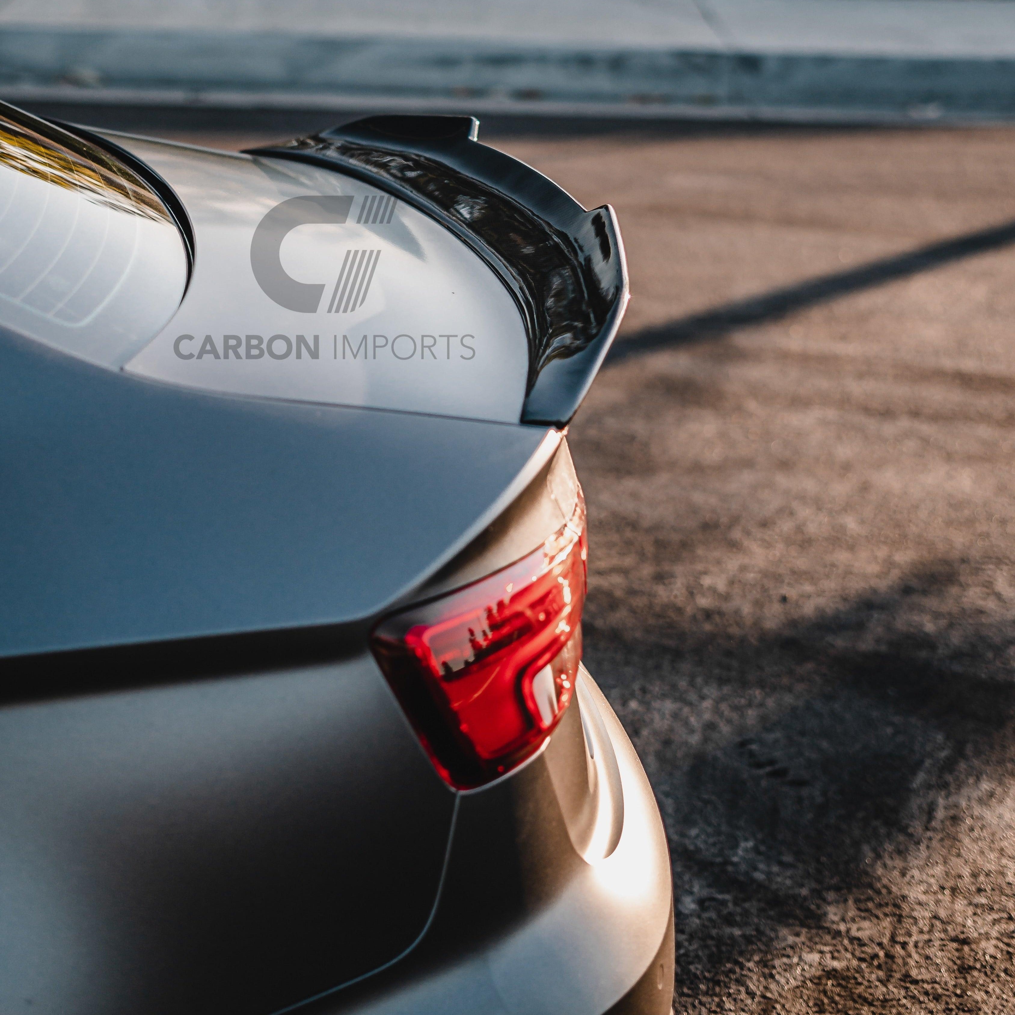 Audi A3/S3/RS3 8V Carbon Fiber Trunk Lip 2015-2020 V4