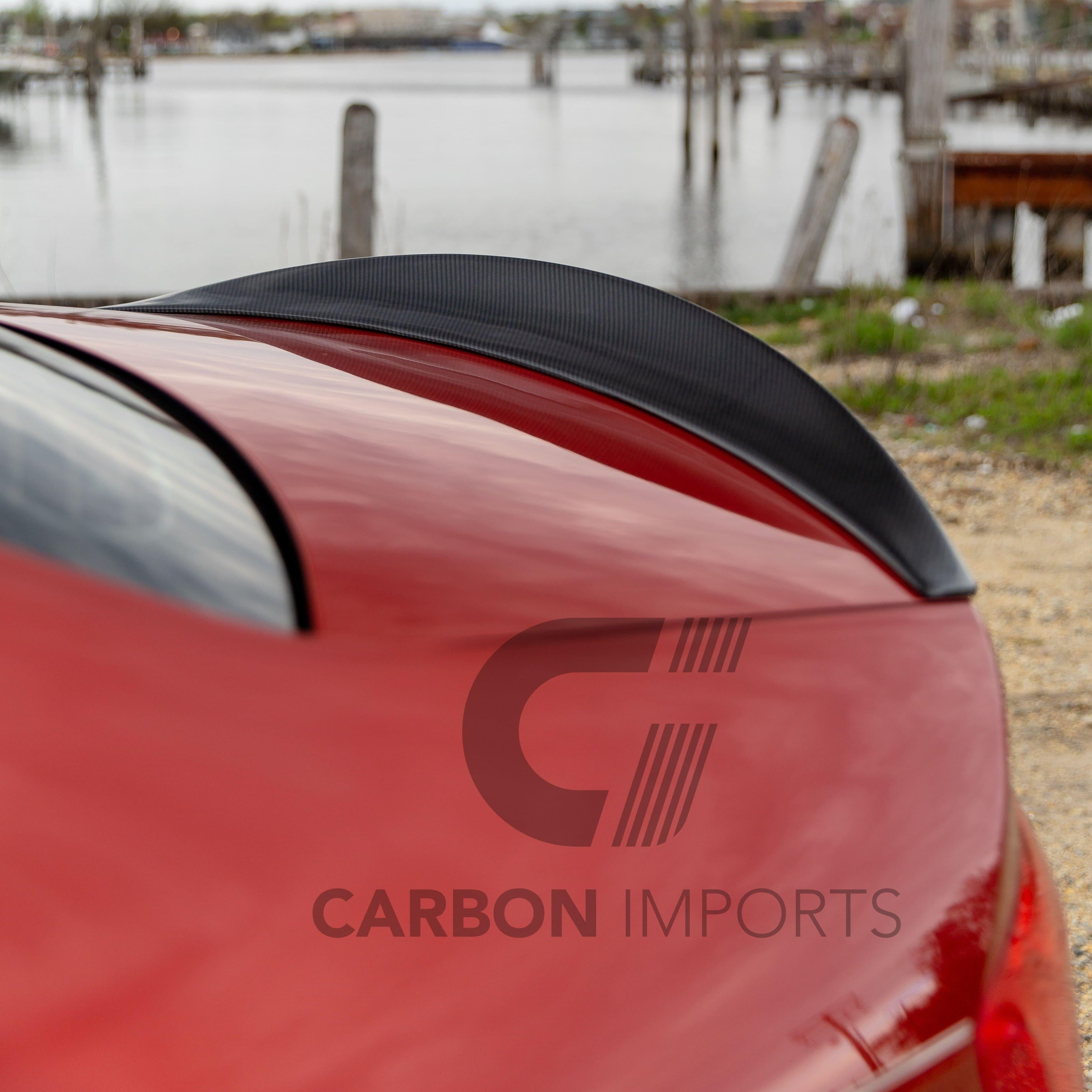 Audi S4 B8/B8.5 Carbon Fiber Trunk Lip 2009-2016 Highkick Version