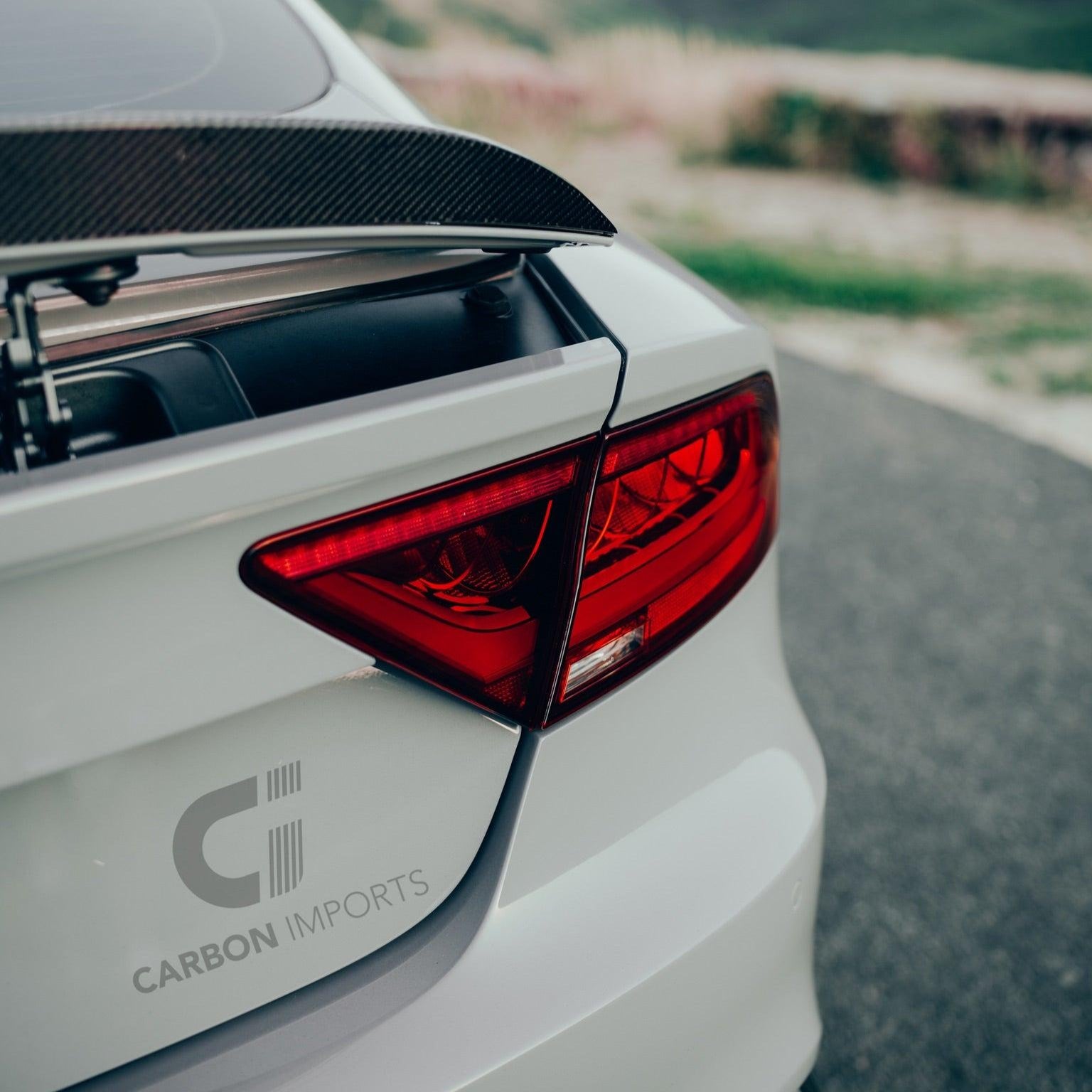 Audi A7/S7/RS7 C7/C7.5 Carbon Fiber Trunk Lip 2012-2018