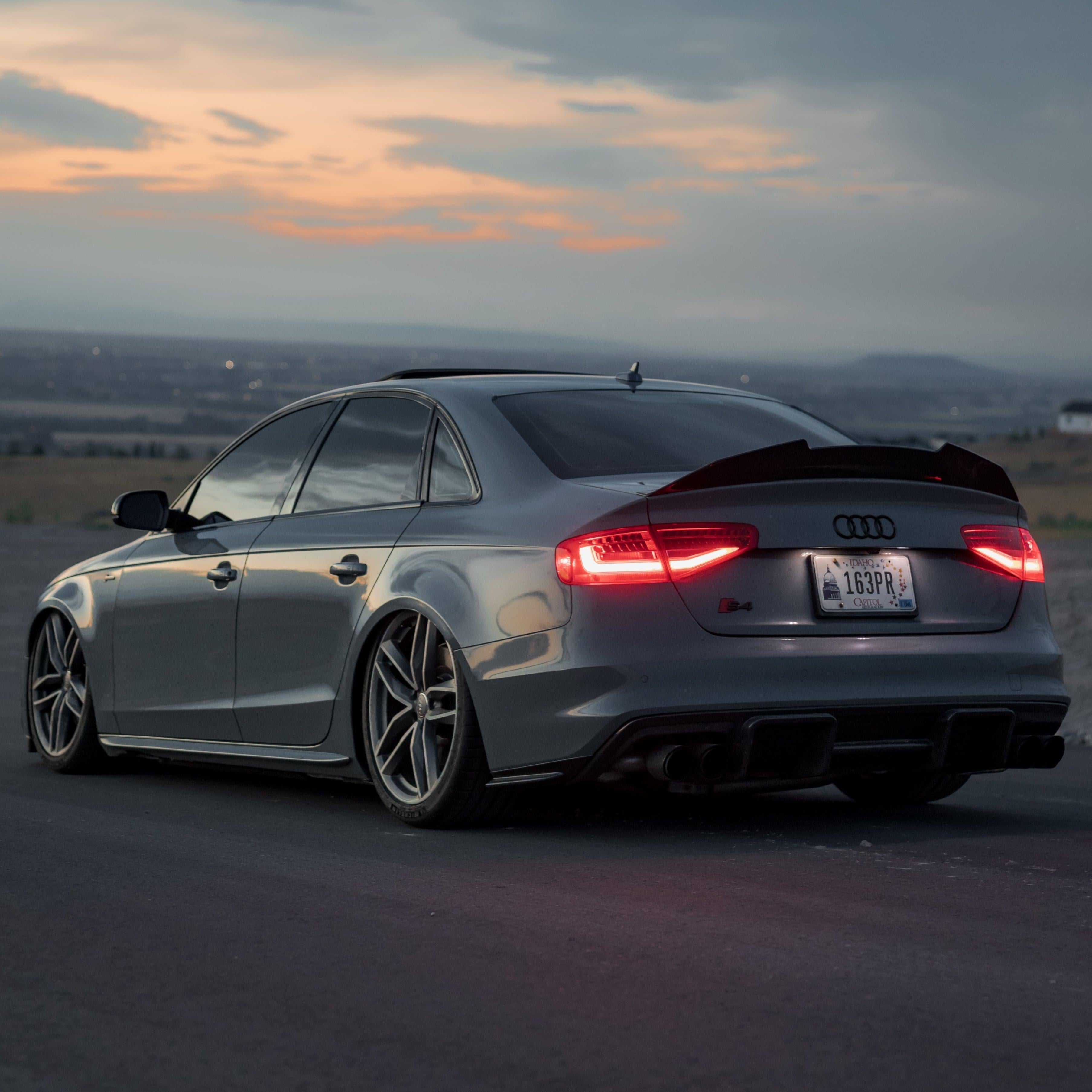 Audi S4 B8/B8.5 Carbon Fiber Trunk Lip 2009-2016 V4.5