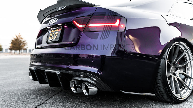 Audi S5 / A5 S Line 2013-2016 B8.5 Carbon Fiber Diffuser