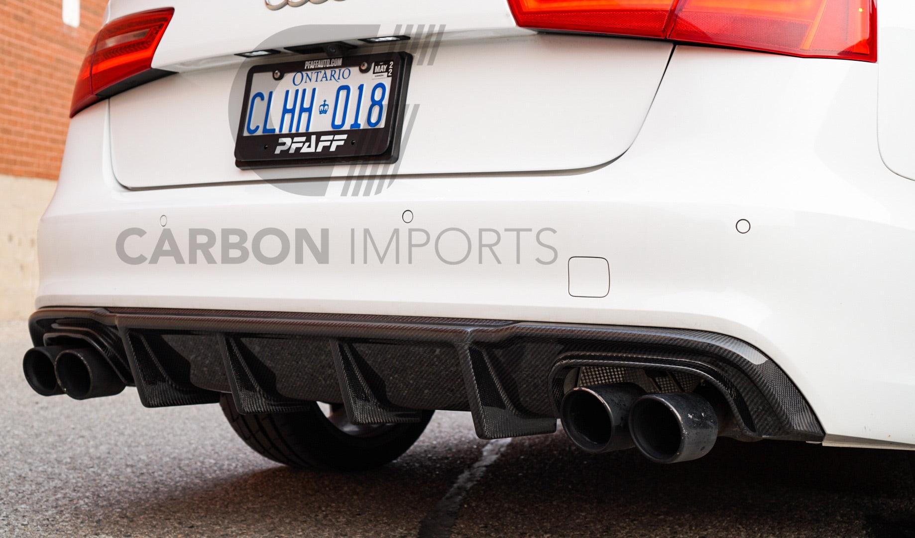 Audi S6/A6 S-Line C7 Carbon Fiber Rear Diffuser 2012-2015