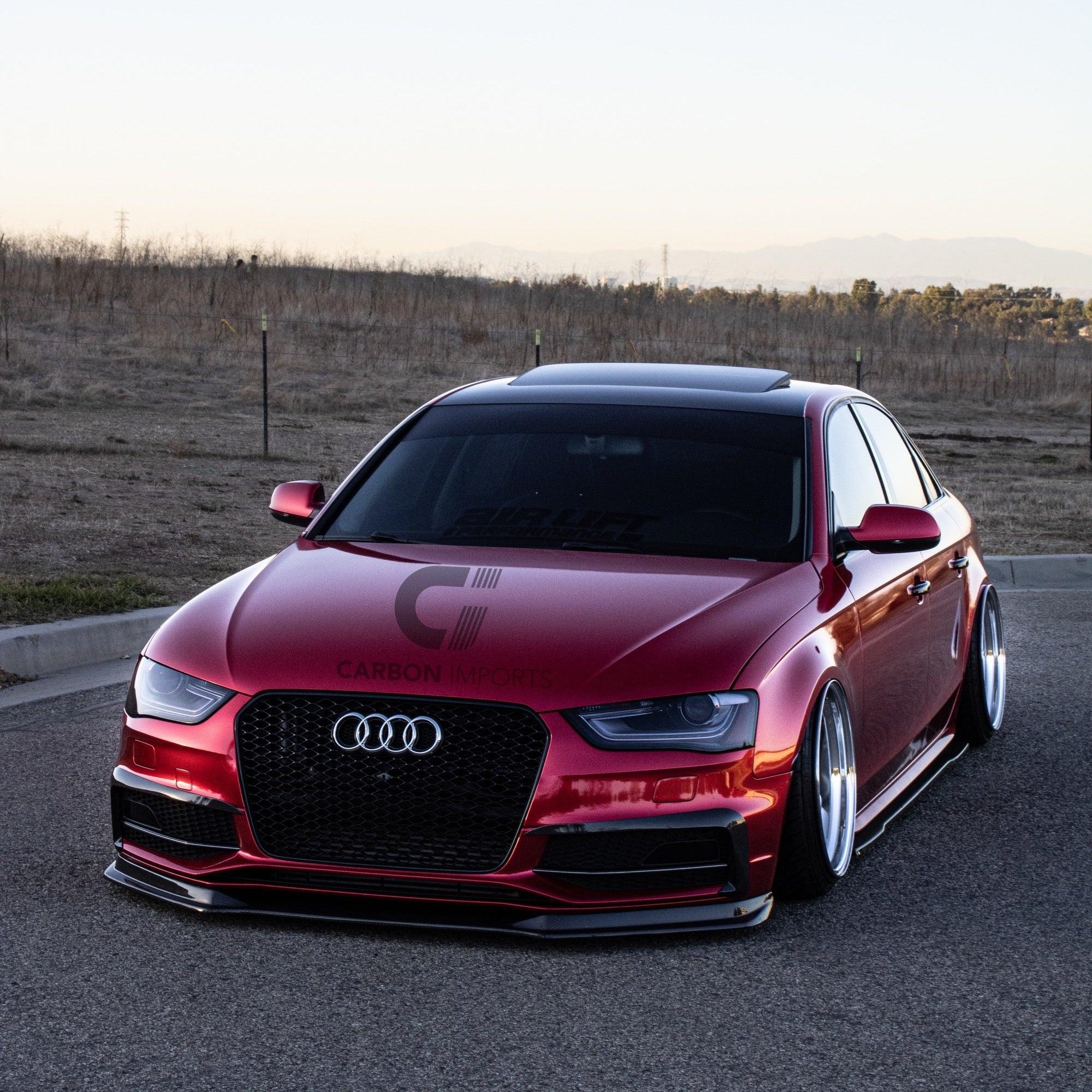 Audi S4/A4 S-Line B8.5 Carbon Fiber Fog Canards 2013-2016