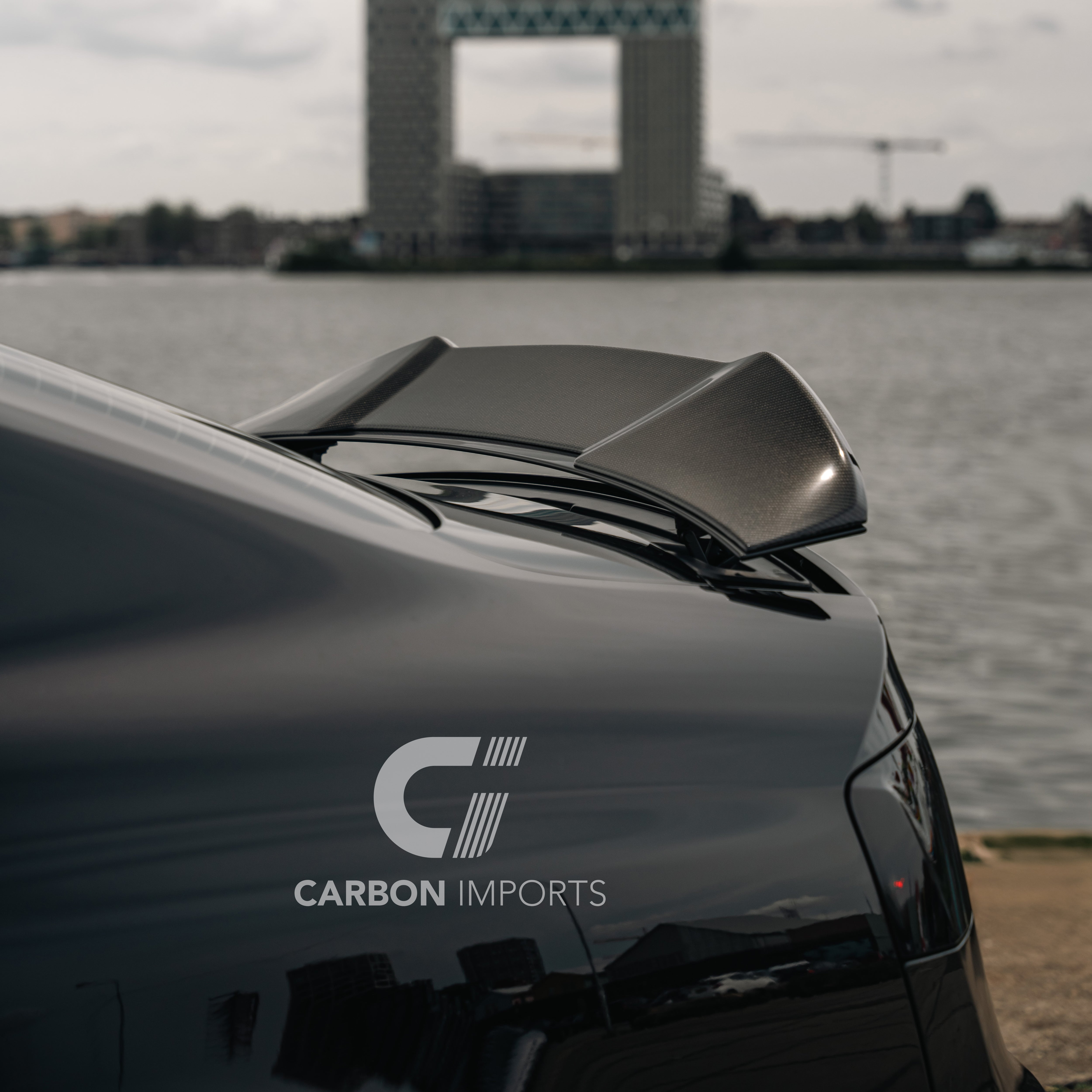 Audi RS5 B8/B8.5 Carbon Fiber Trunk Lip 2010-2016 V2