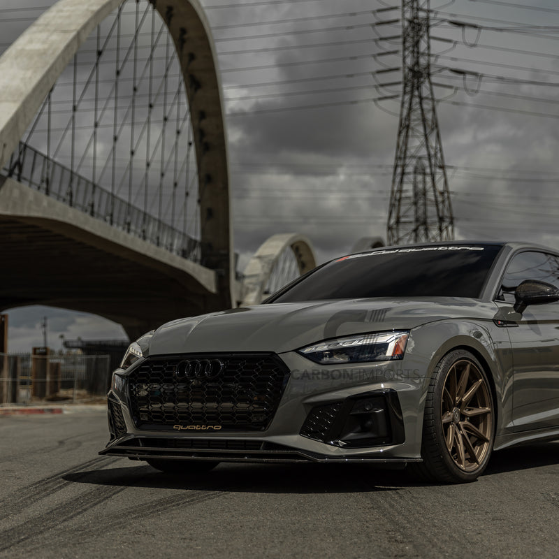 Audi A5/S5 B9.5 Carbon Fiber Front Lip 2020-2025