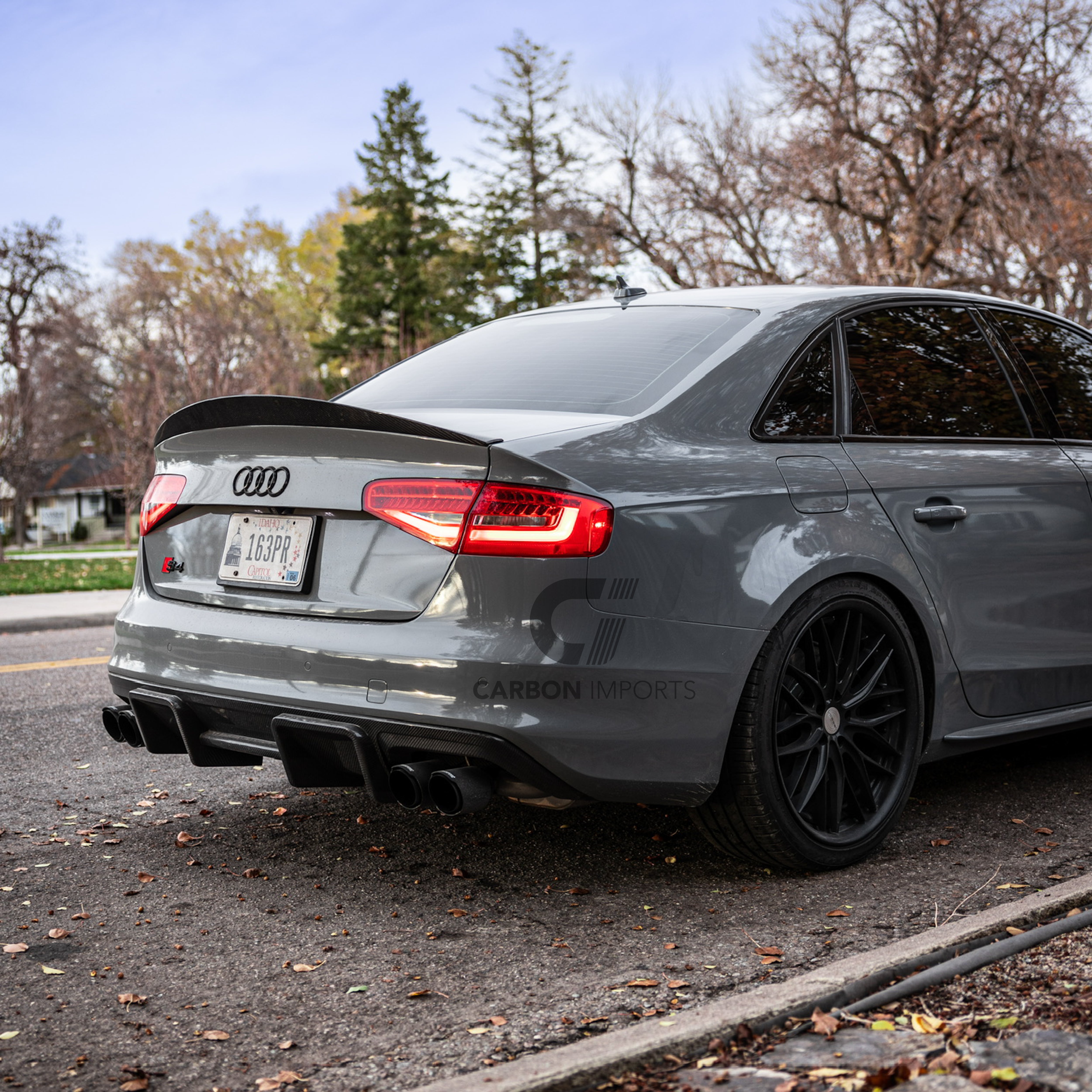 Audi S4/A4 S-Line B8.5 Carbon Fiber Rear Diffuser 2013-2016