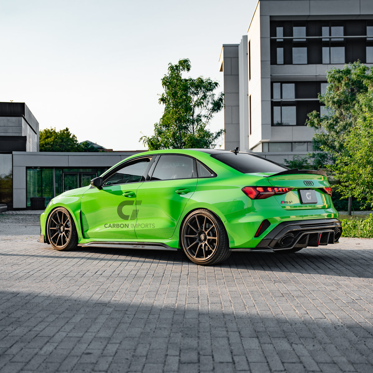 Audi RS3 8Y.5 Carbon Fiber Rear Diffuser 2025-2026 V2