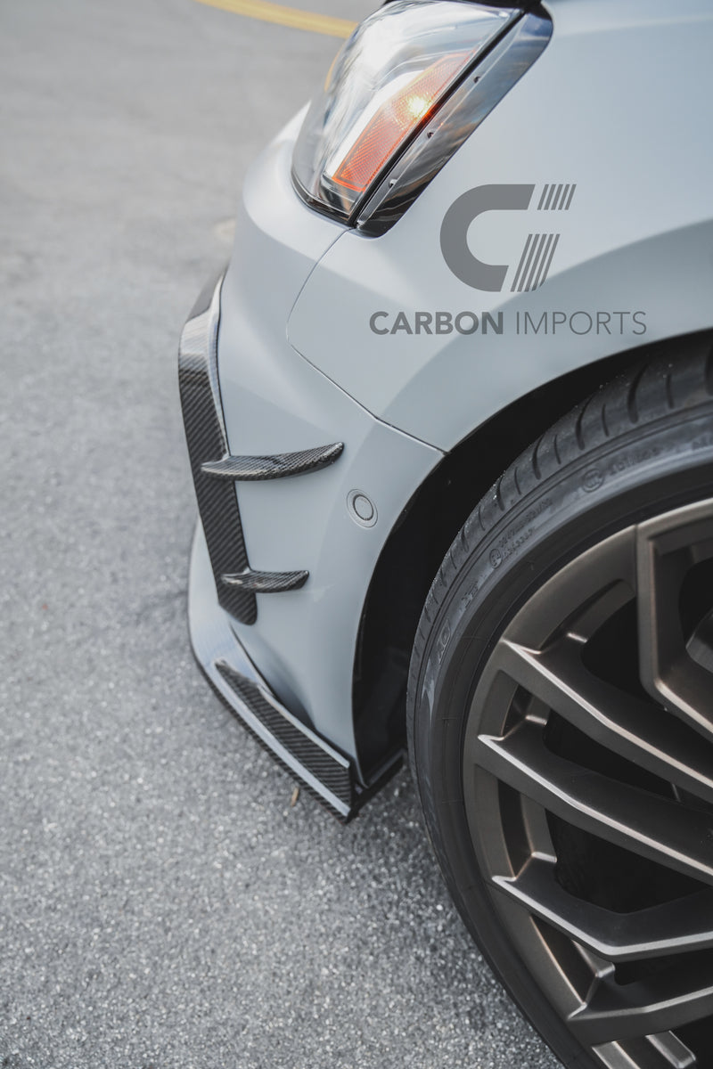 Audi RS5 2020-2024 B9.5 Carbon Fiber Front Fog Canards