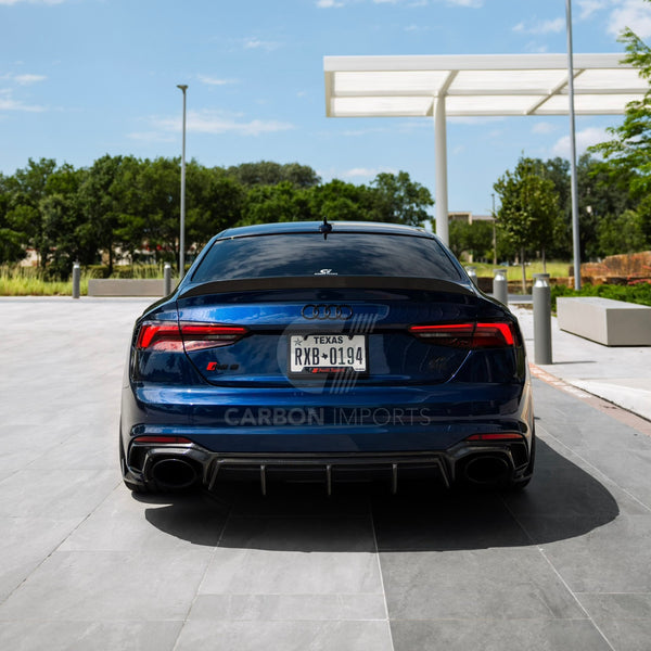 Audi RS5 B9 Carbon Fiber Rear Diffuser 2017-2019
