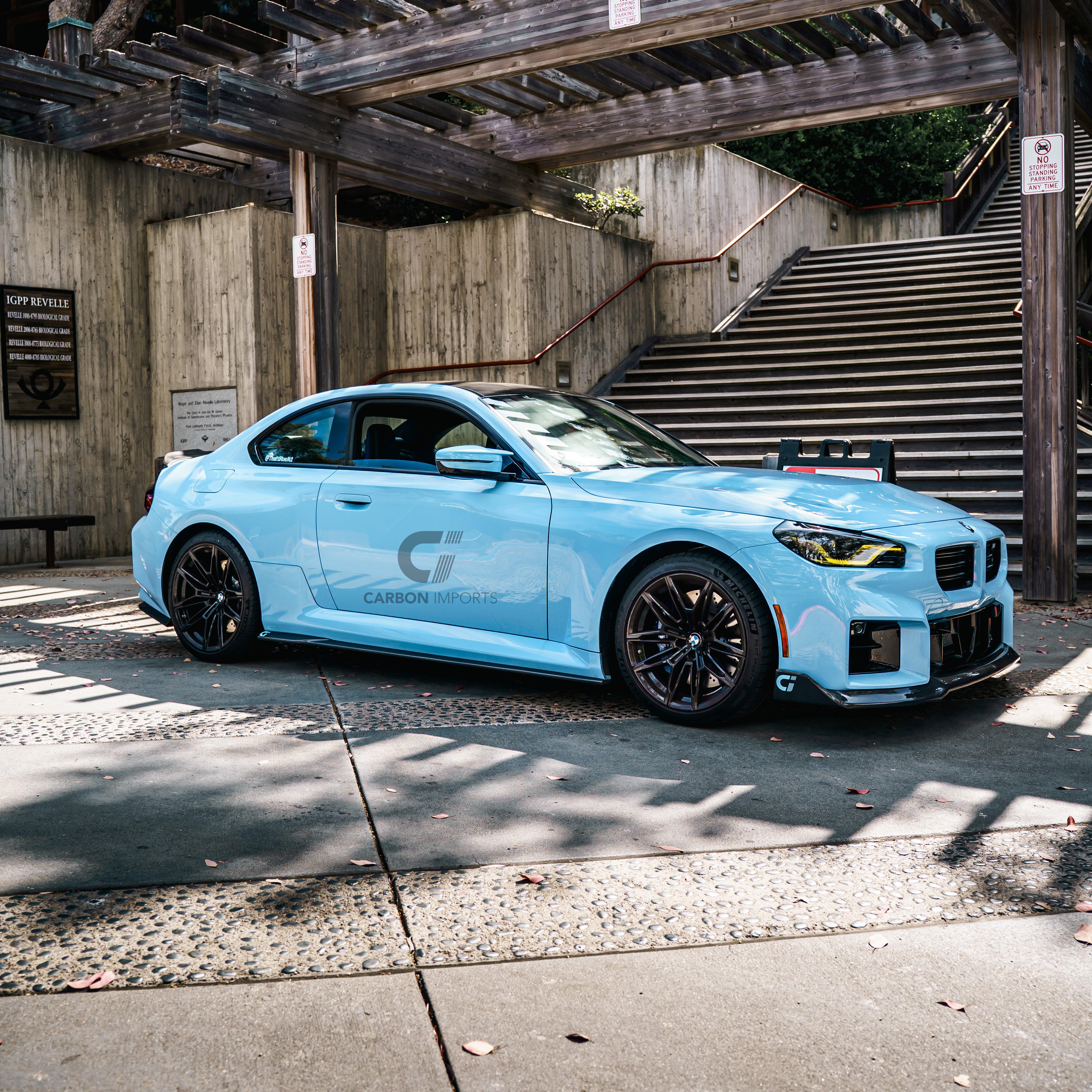 BMW M2 G87 Carbon Fiber Side Skirts 2023-2026
