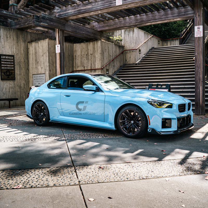 BMW M2 G87 Carbon Fiber Side Skirts 2023-2025