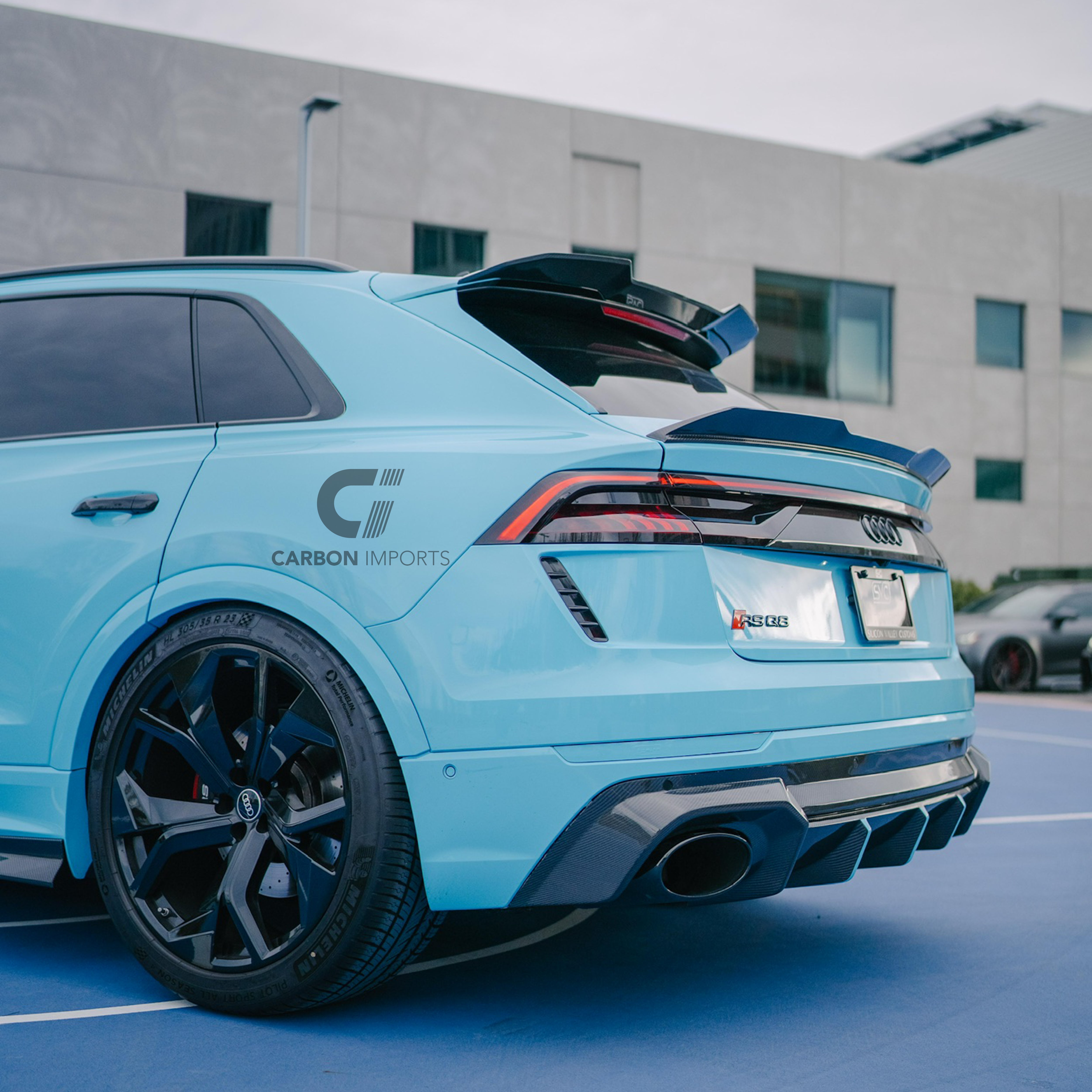 Audi RSQ8 Carbon Fiber Roof Spoiler 2020-2024