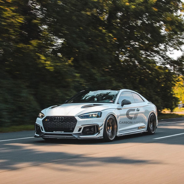 Audi RS5 B9 Carbon Fiber Side Skirts 2017-2019