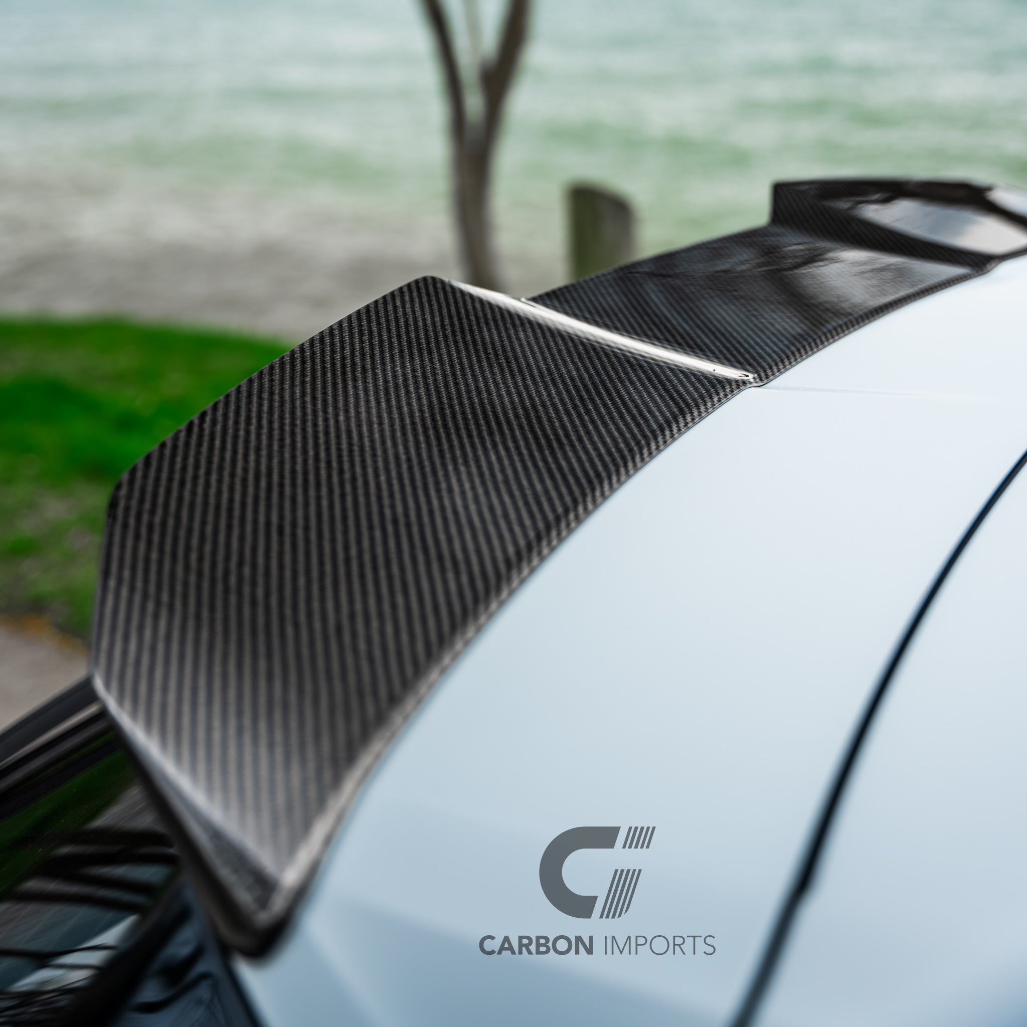 Audi RS6 C8 Carbon Fiber Roof Spoiler 2020-2026