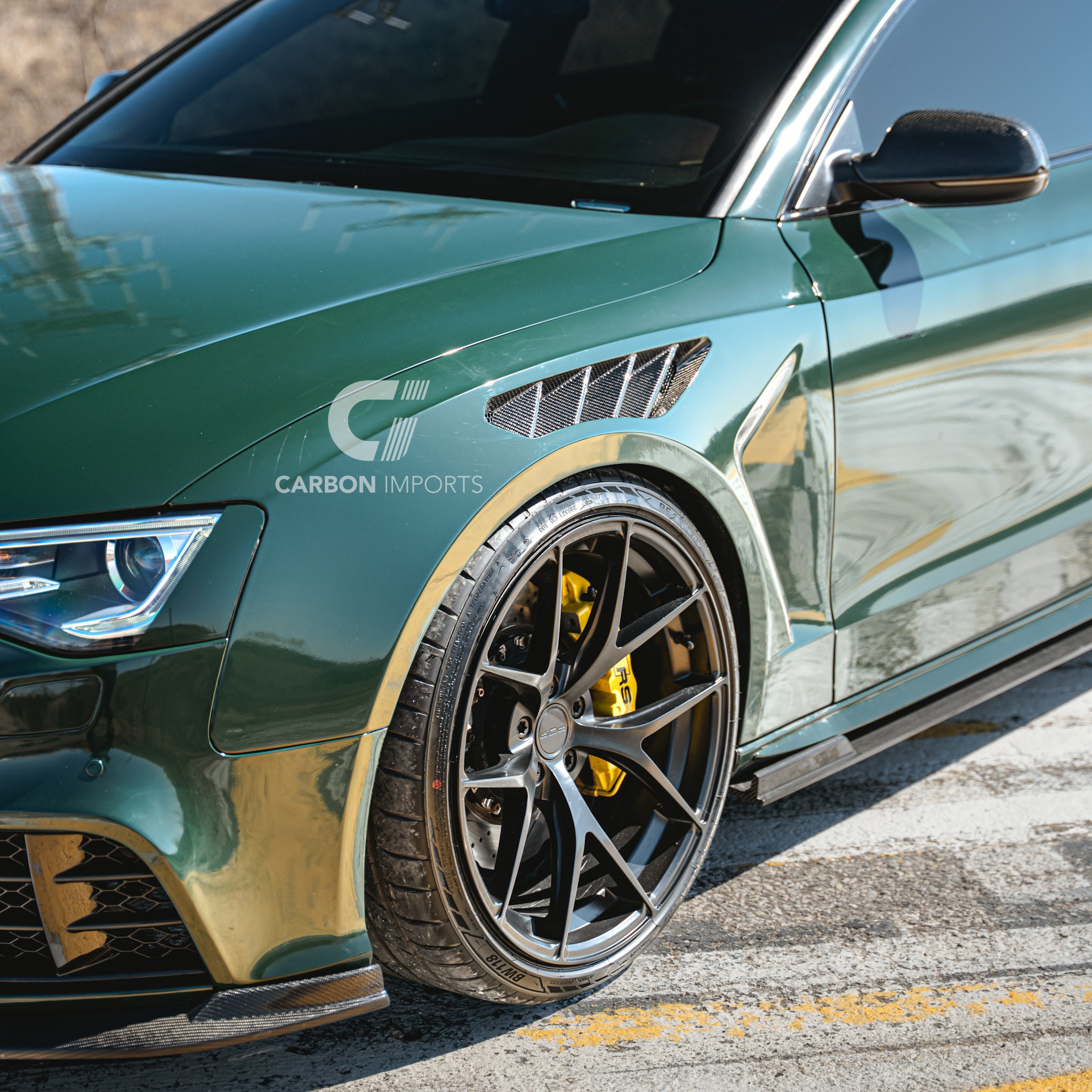 Audi S5/A5 B8.5 Carbon Fiber Fenders 2013-2016