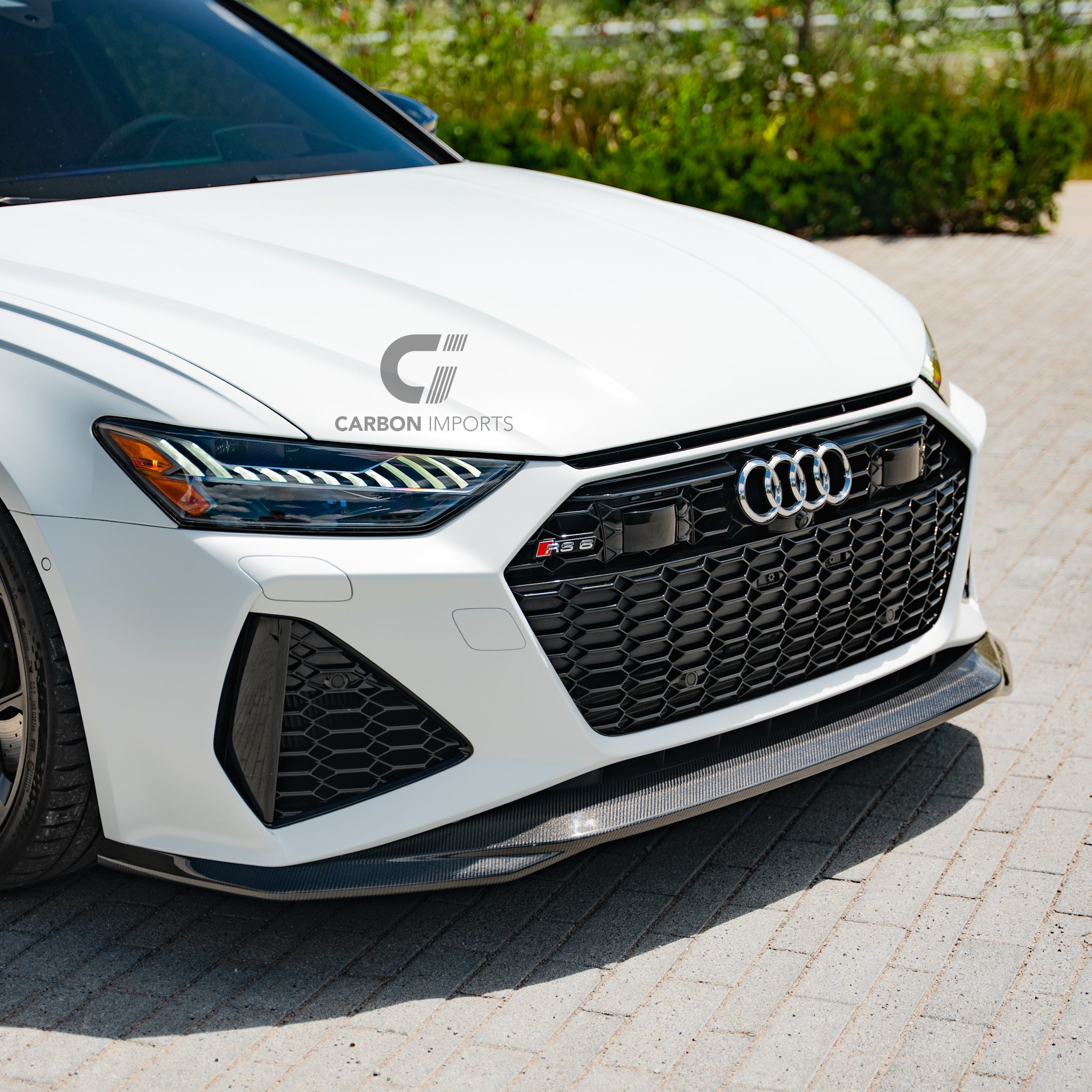Audi RS6/RS7 C8 Carbon Fiber Front Lip V3 2020-2026