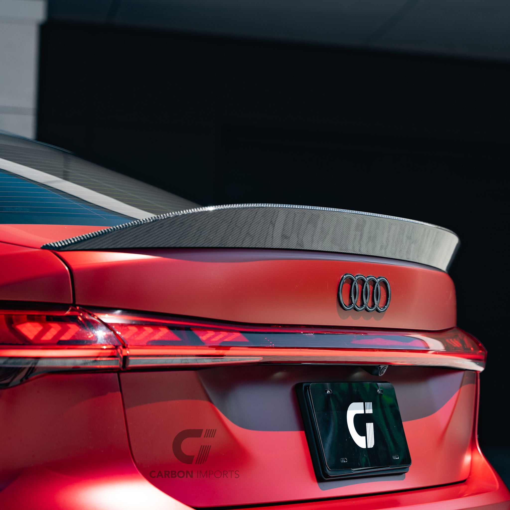 Audi S5/A5 S-Line B10 Carbon Fiber Trunk Lip 2025-2027 V1