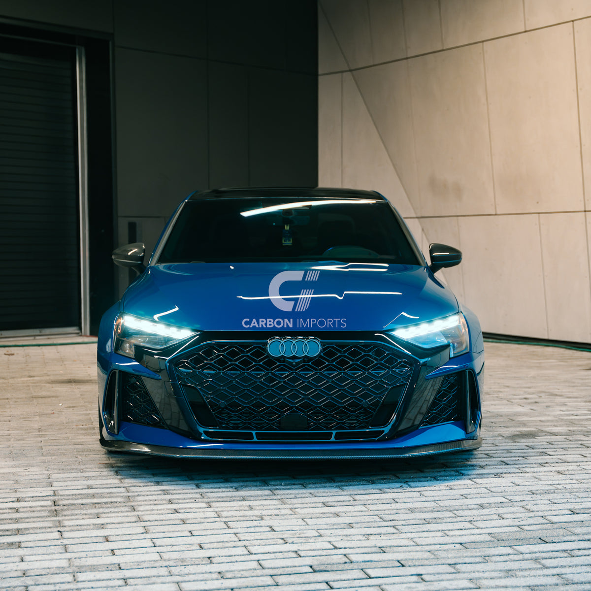 Audi RS3 8Y.5 Carbon Fiber Front Lip 2025-2026 V1