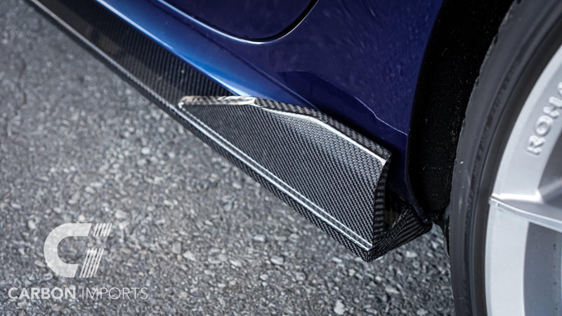 Audi S4/A4 B8/B8.5 Carbon Fiber Side Skirts 2009-2016