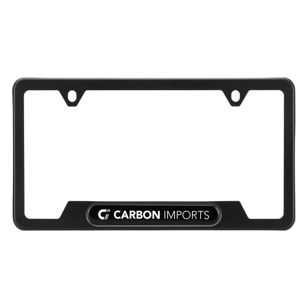Carbon Imports License Plate Cover