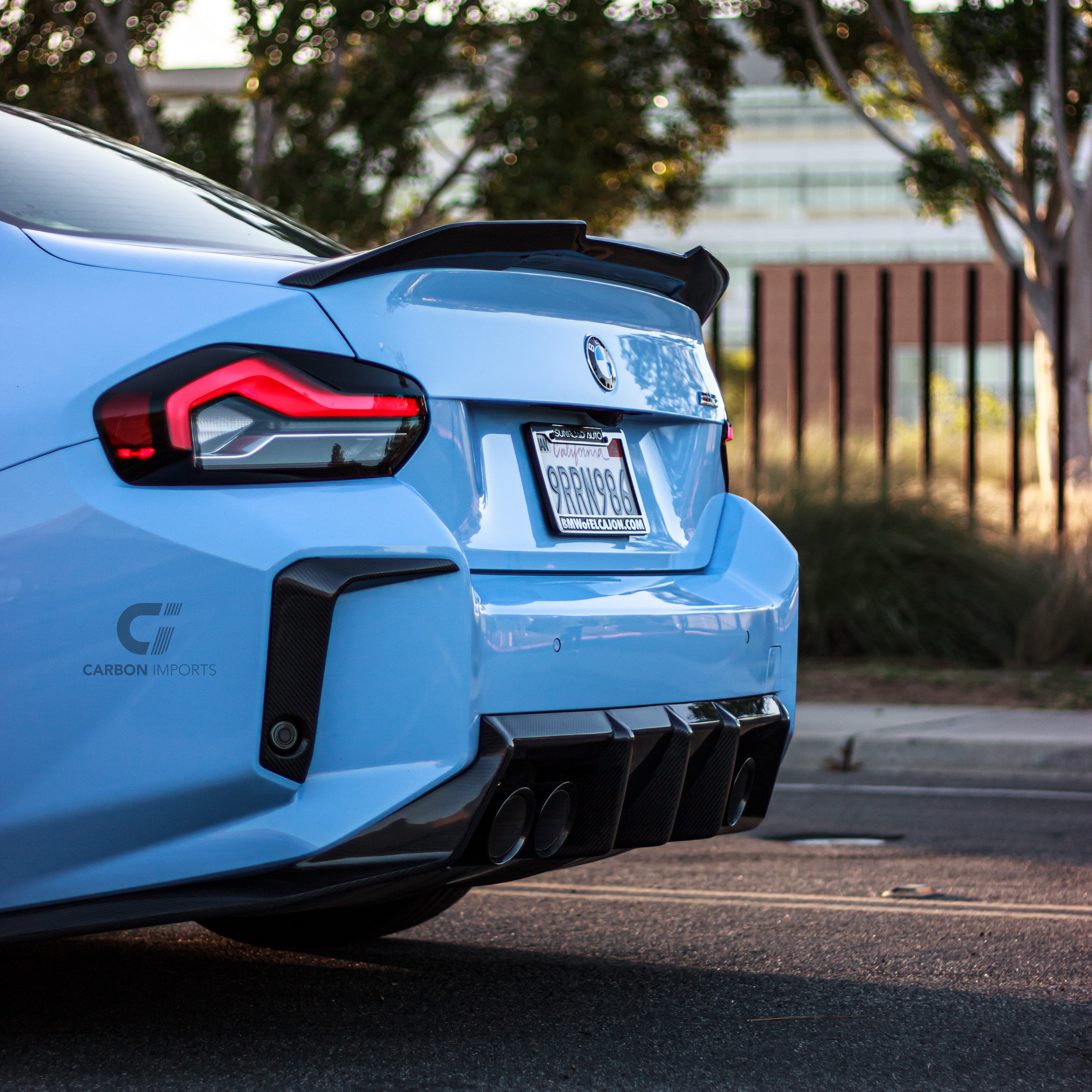 BMW M2 G87 Carbon Fiber Rear Diffuser 2023-2026