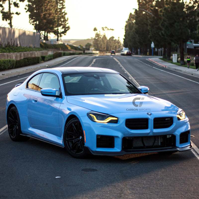 BMW M2 G87 Carbon Fiber Side Skirts 2023-2025