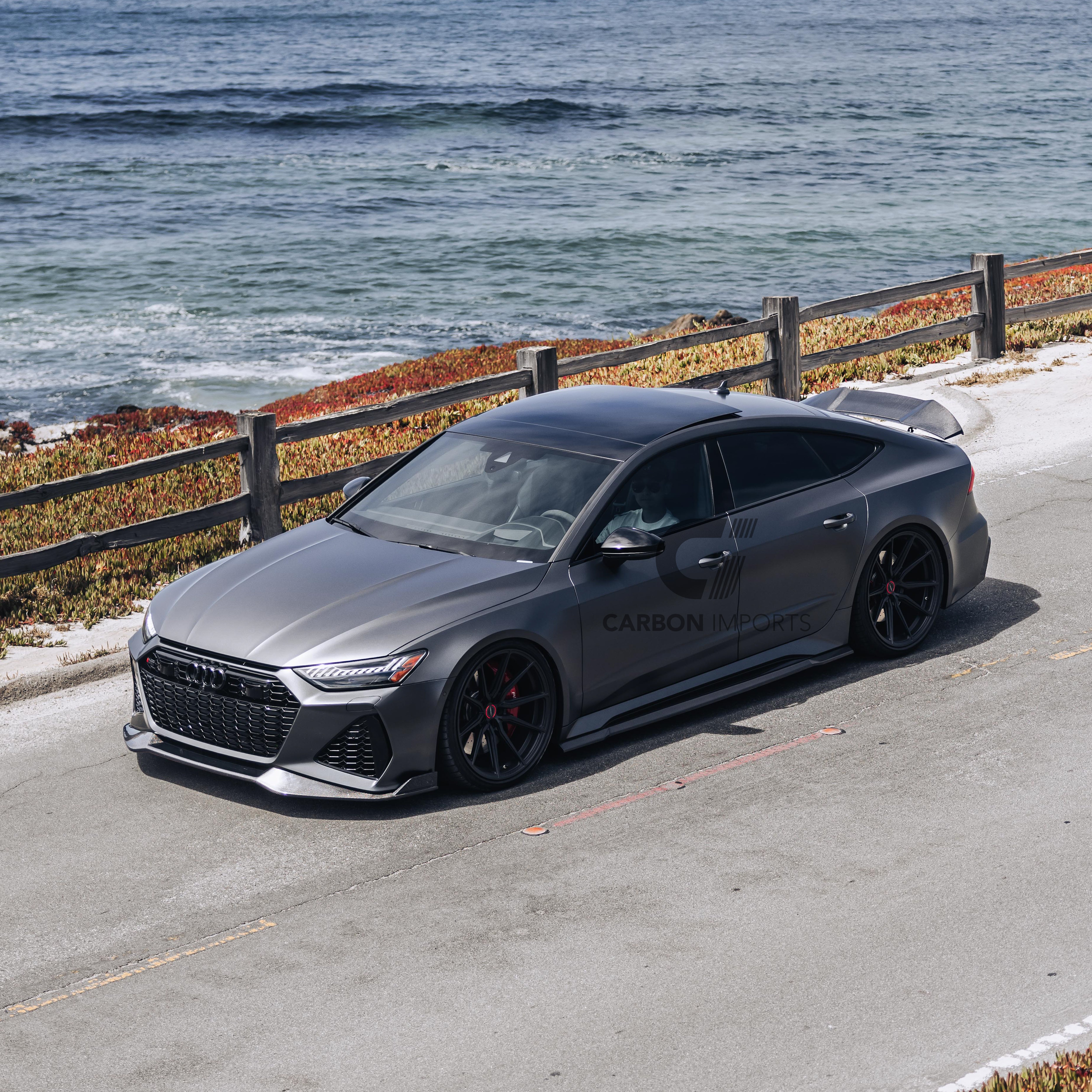 Audi RS6/RS7 C8 Carbon Fiber Side Skirts 2020-2026