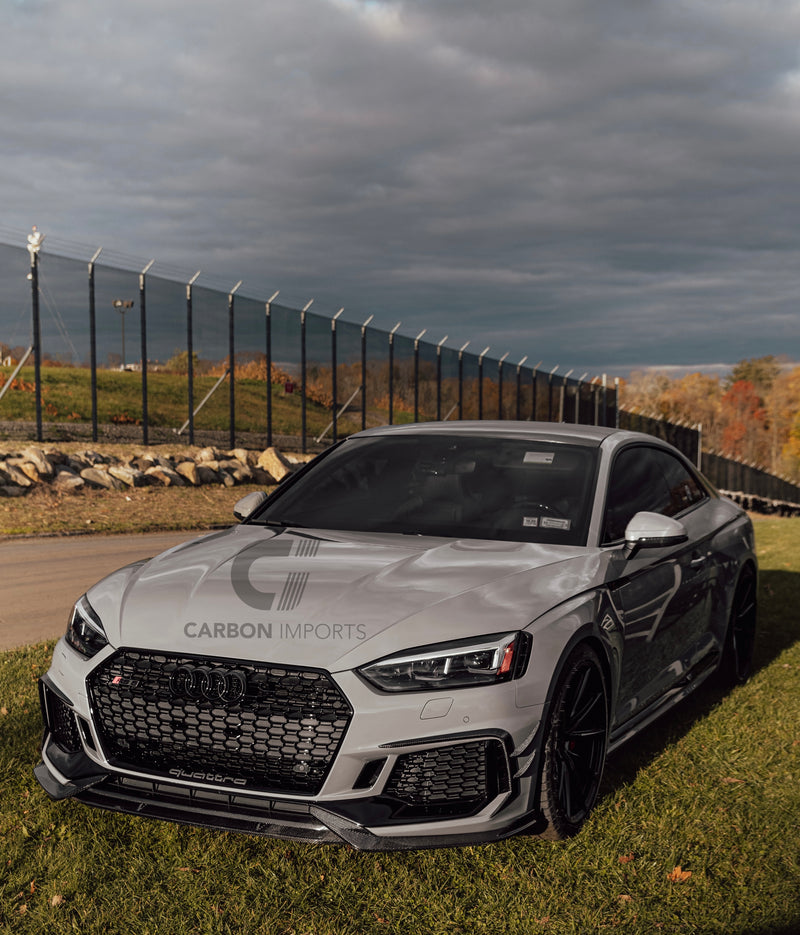 Audi RS5 2017-2019 B9 Carbon Fiber Front Lip