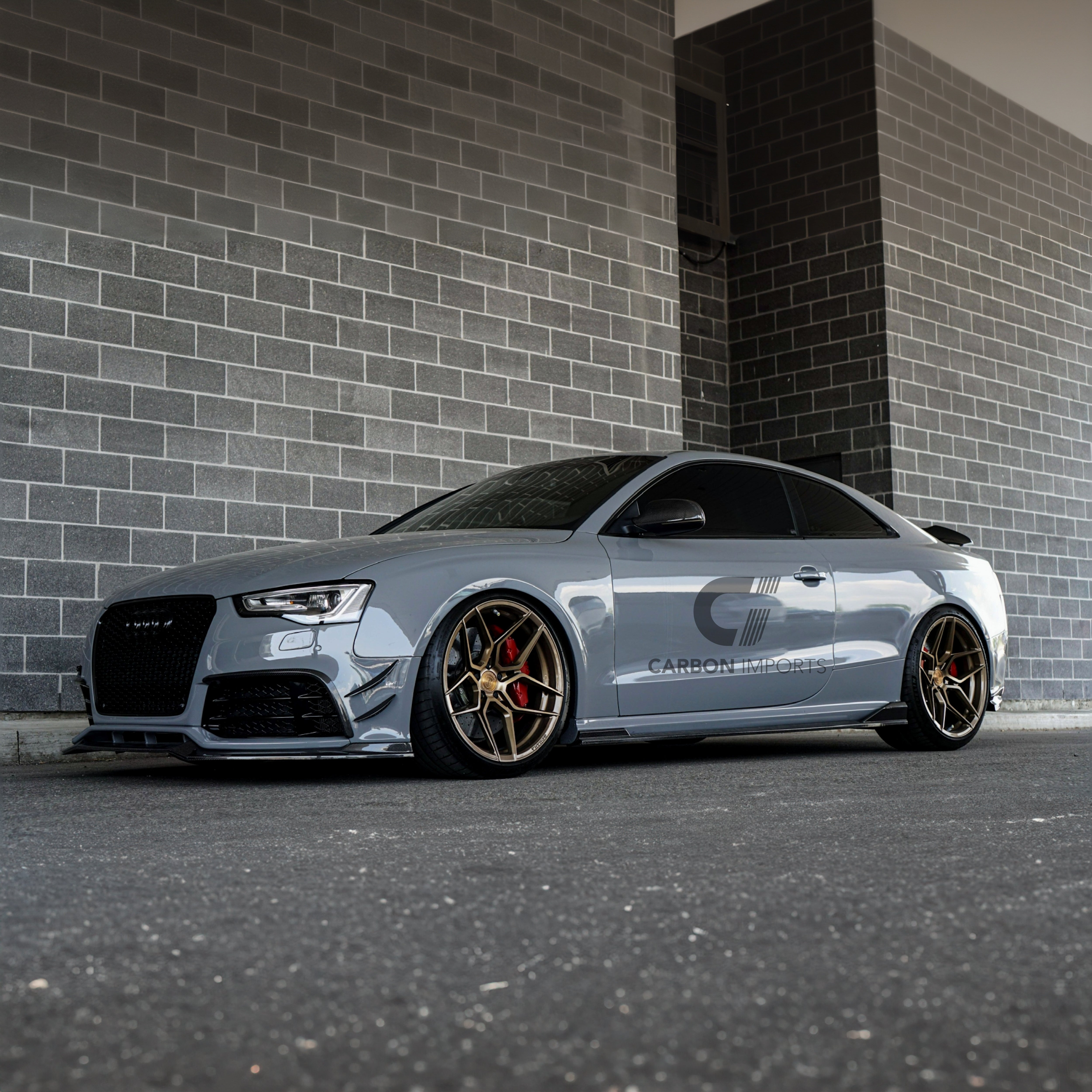 Audi RS5 B8/B8.5 Carbon Fiber Side Skirts 2010-2016