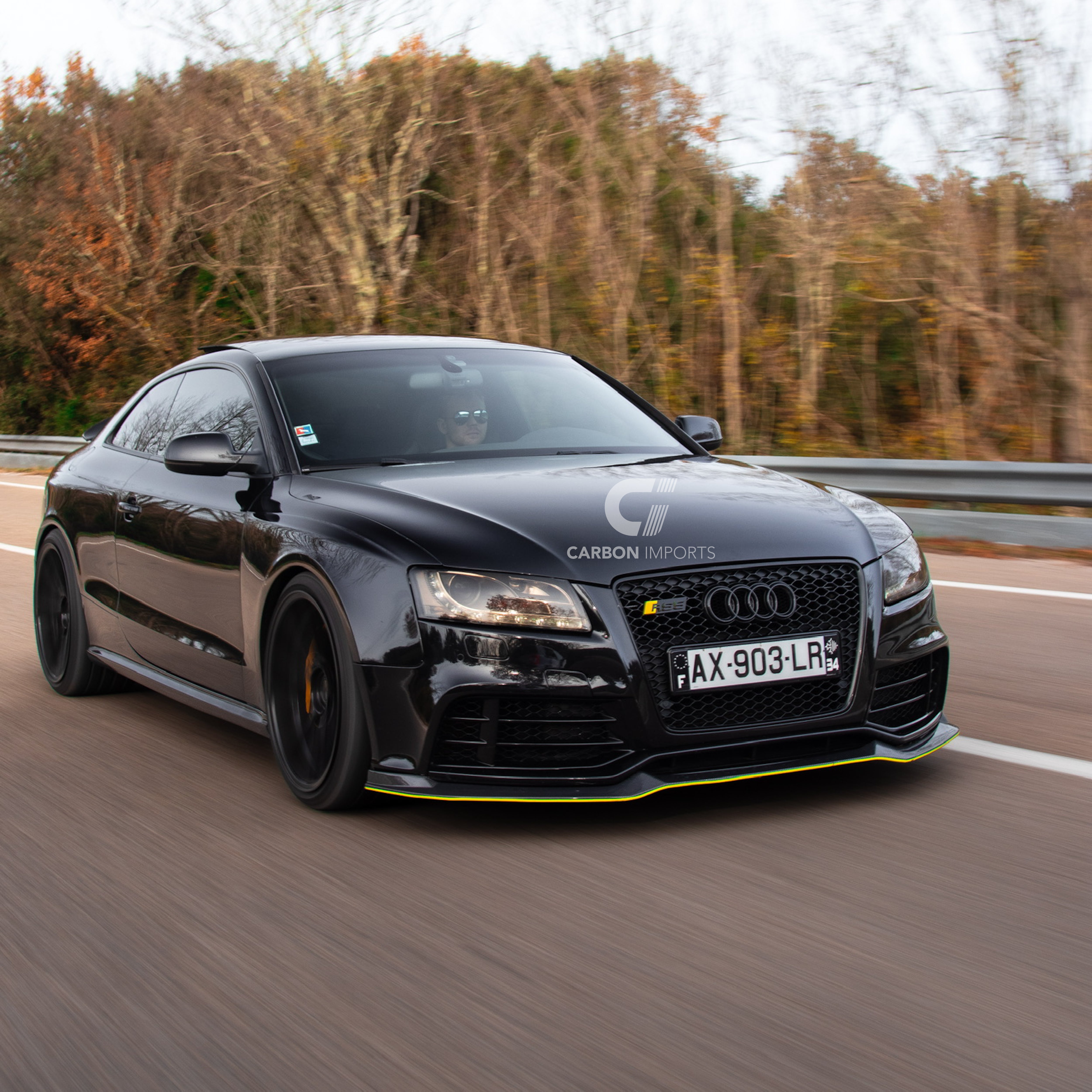 Audi RS5 B8/B8.5 Carbon Fiber Front Lip 2010-2016