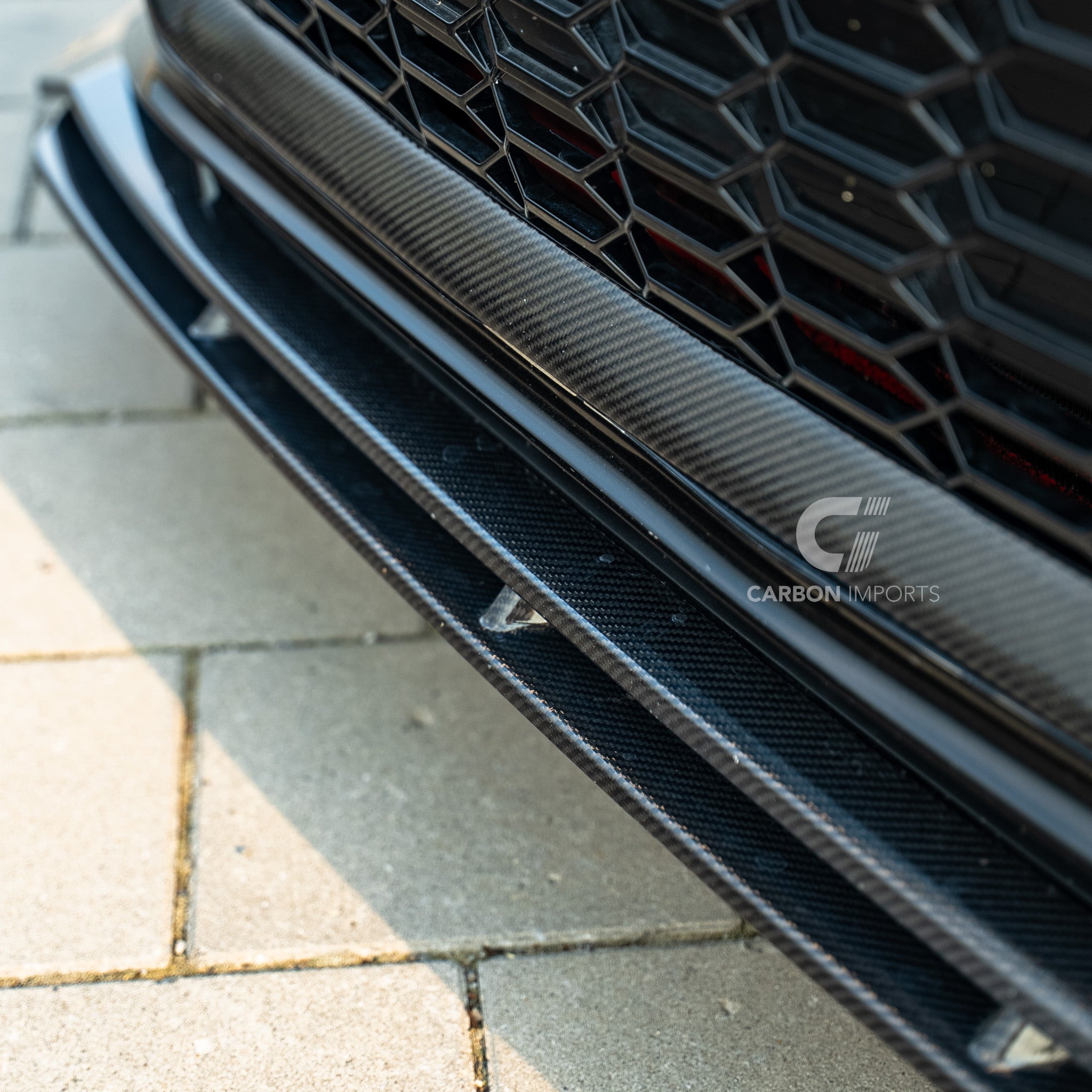 Audi S5/A5 S-Line B9.5 Carbon Fiber Front Lip 2020-2025 V1