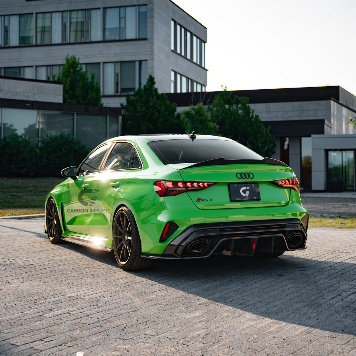 Audi RS3 8Y.5 Carbon Fiber Rear Diffuser 2025-2026 V2