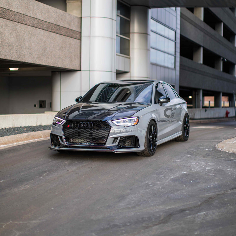 Audi RS3 8V Carbon Fiber Front Lip 2017-2020