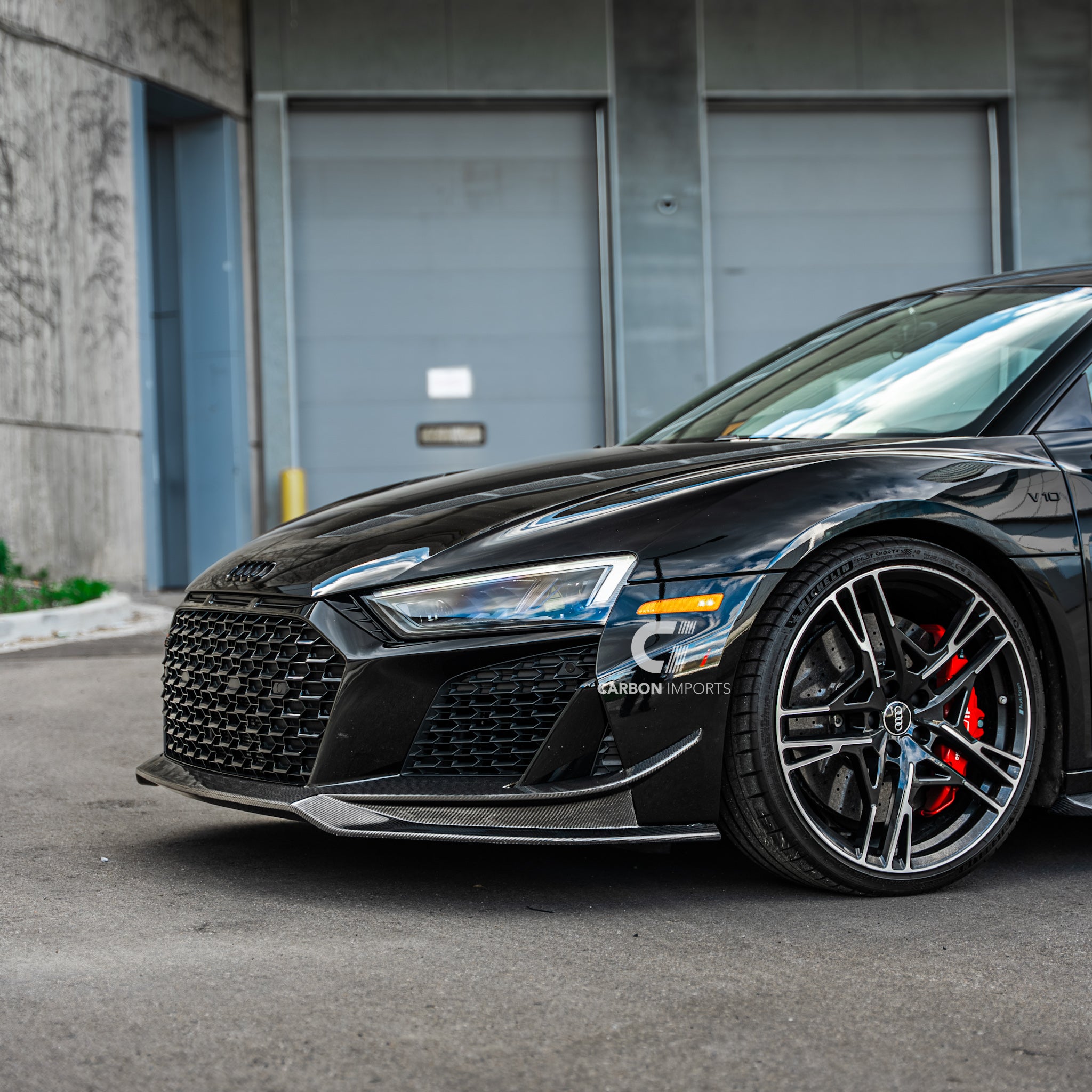 Audi R8 Gen 2.5 Carbon Fiber Front Lip 2020-2023