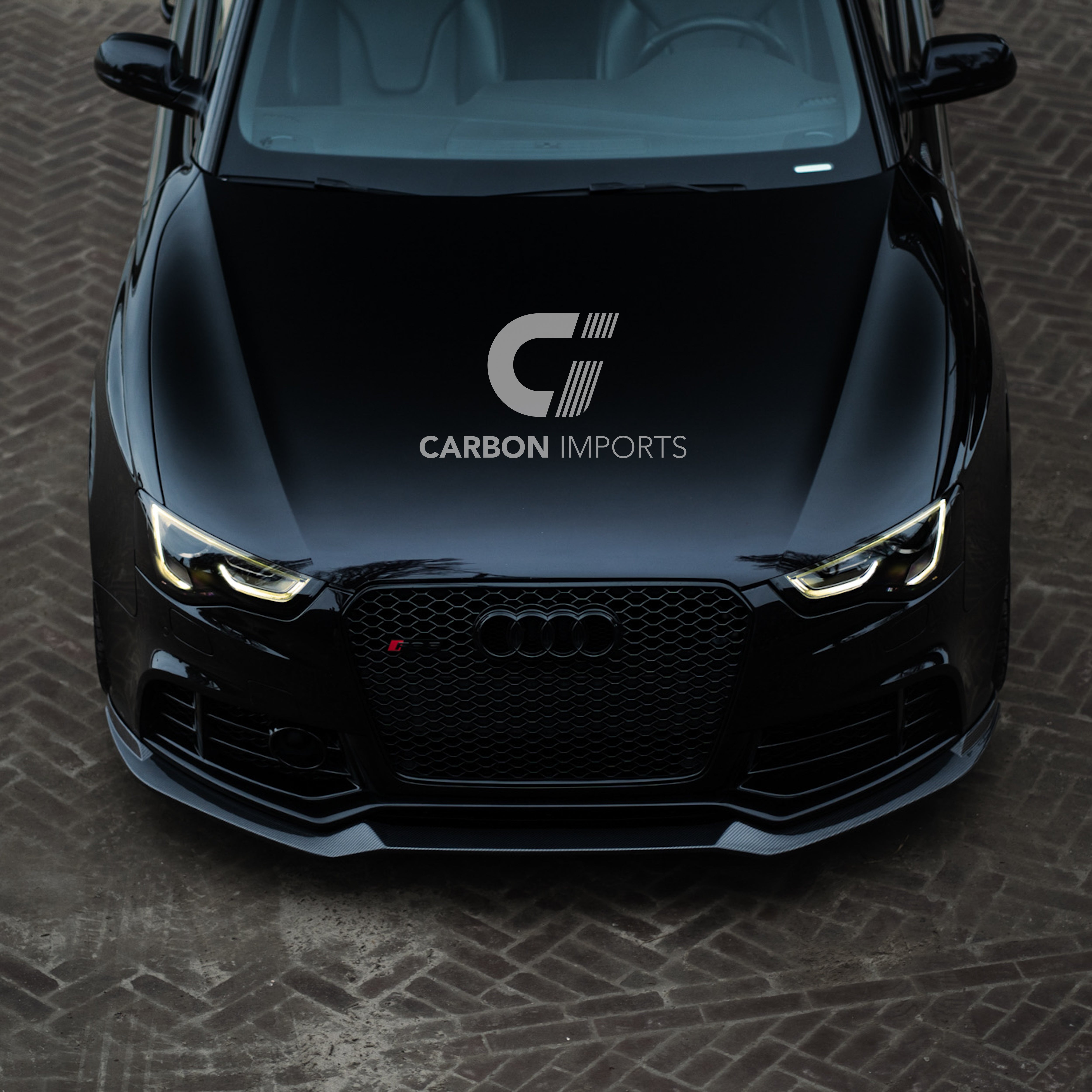 Audi RS5 B8/B8.5 Carbon Fiber Front Lip 2010-2016