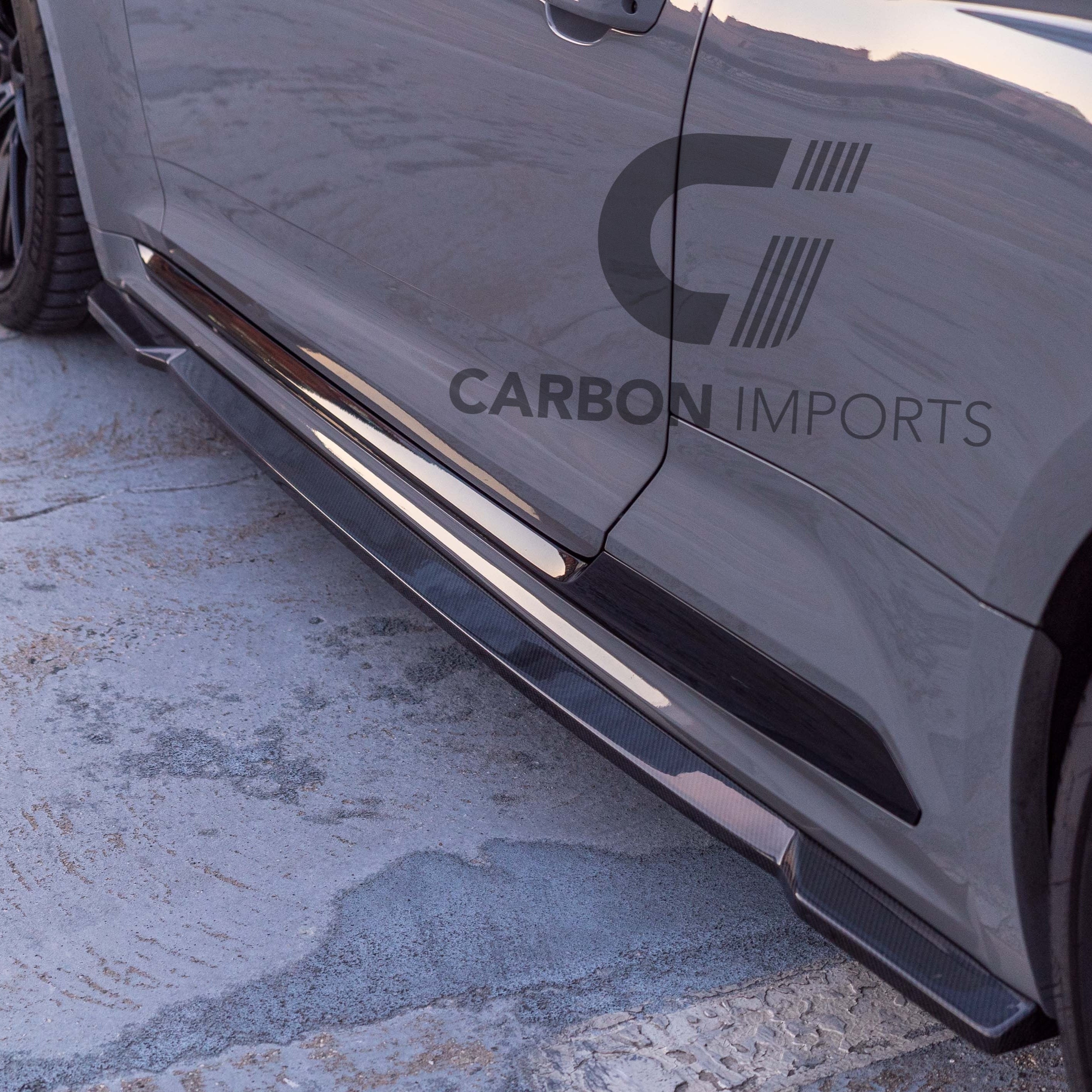 Audi RS5 B9 Carbon Fiber Side Skirts 2017-2019