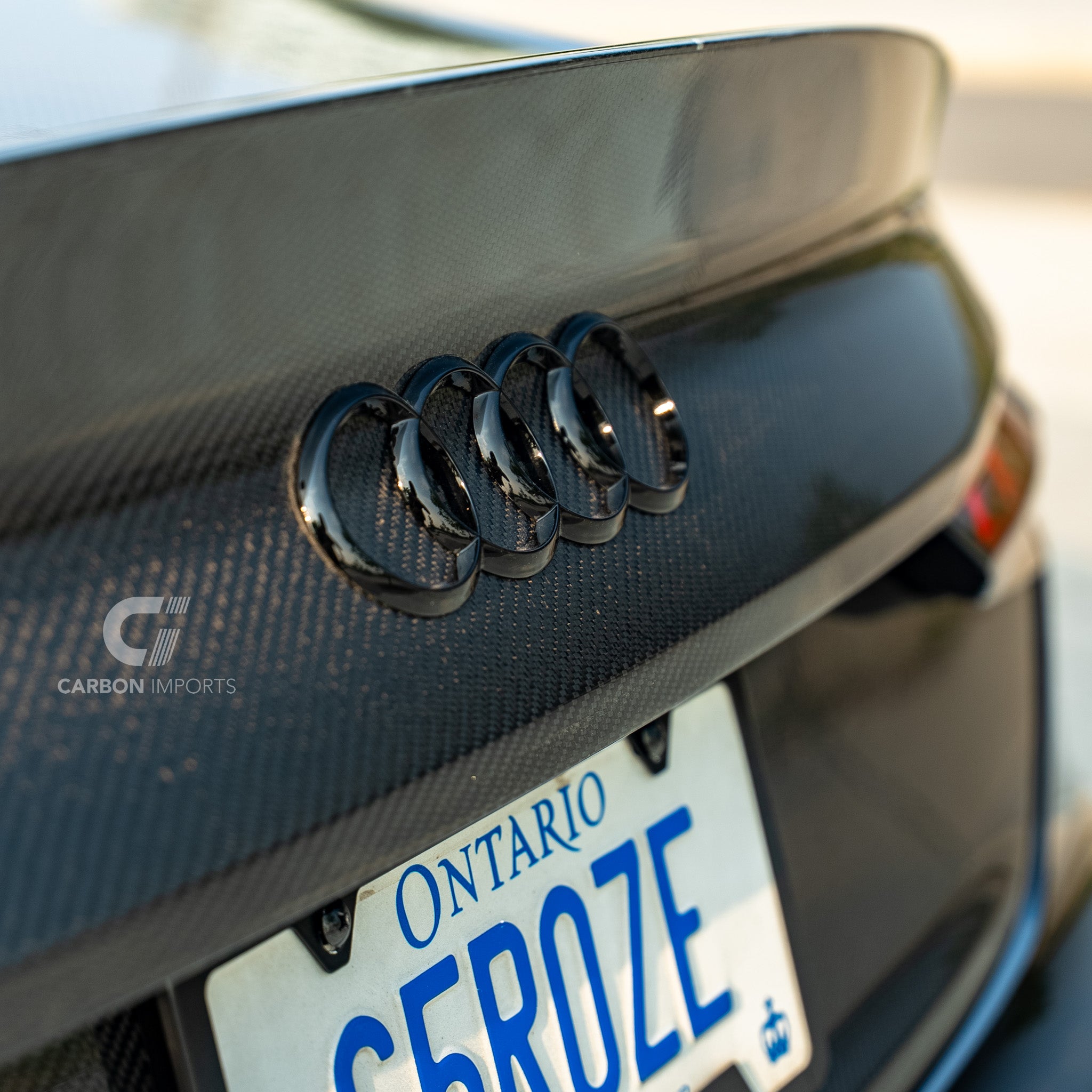 Audi A5/S5/RS5 B9/B9.5 Carbon Fiber Trunk Lid 2017-2025