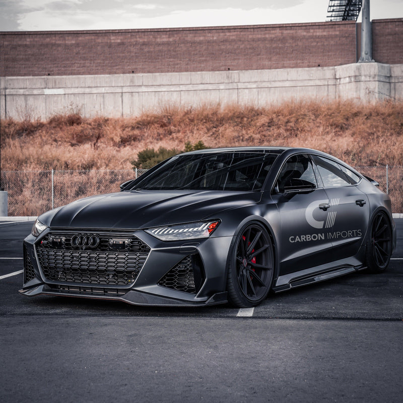 Audi RS6/RS7 C8 Carbon Fiber Front Lip 2020-2024